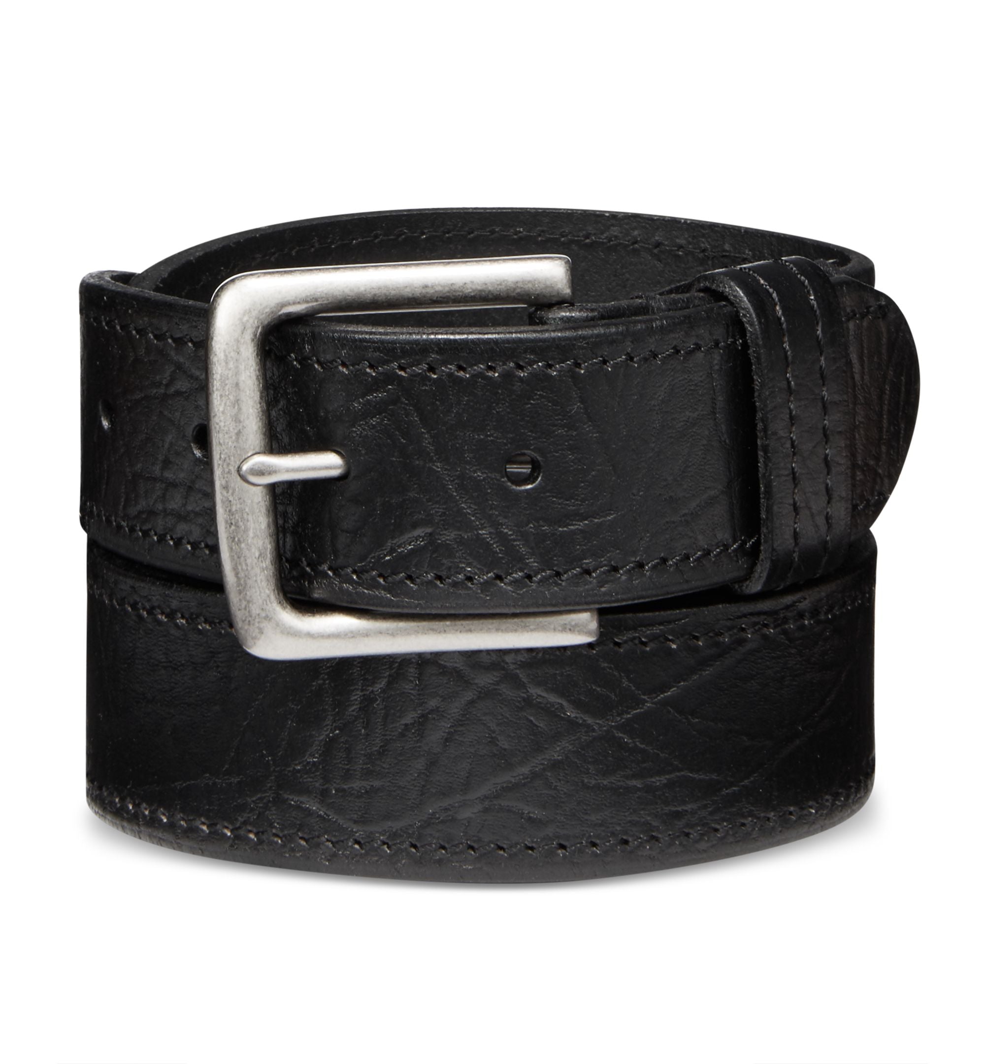 Levis Mens Textured Leather Belt