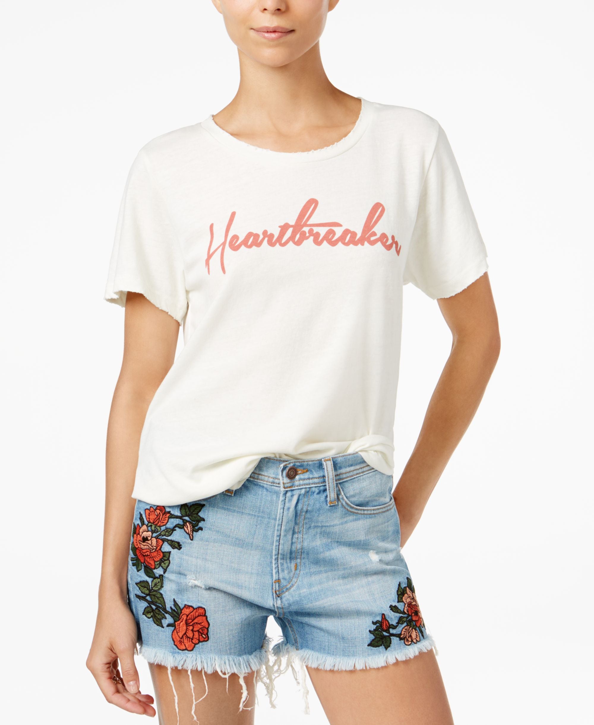 Junk Food Cotton Heartbreaker Graphic T-Shirt