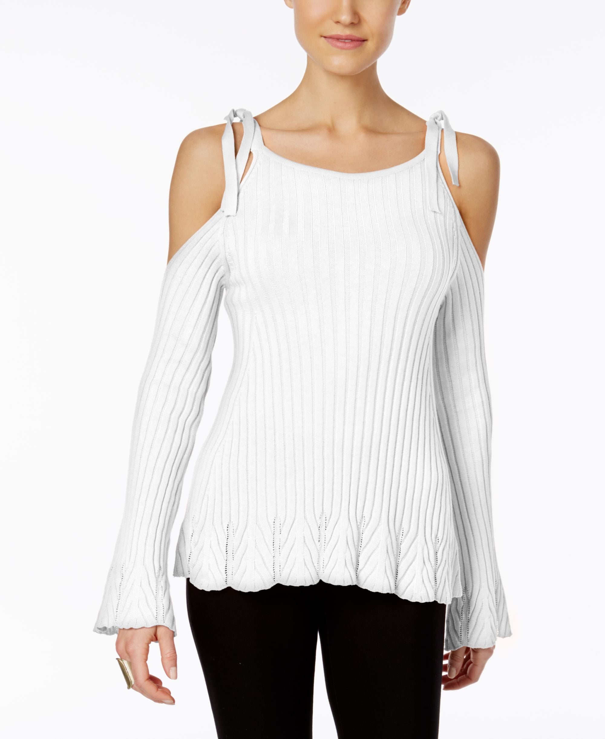 Style & Co. Petite Mock Neck Tunic Sweater