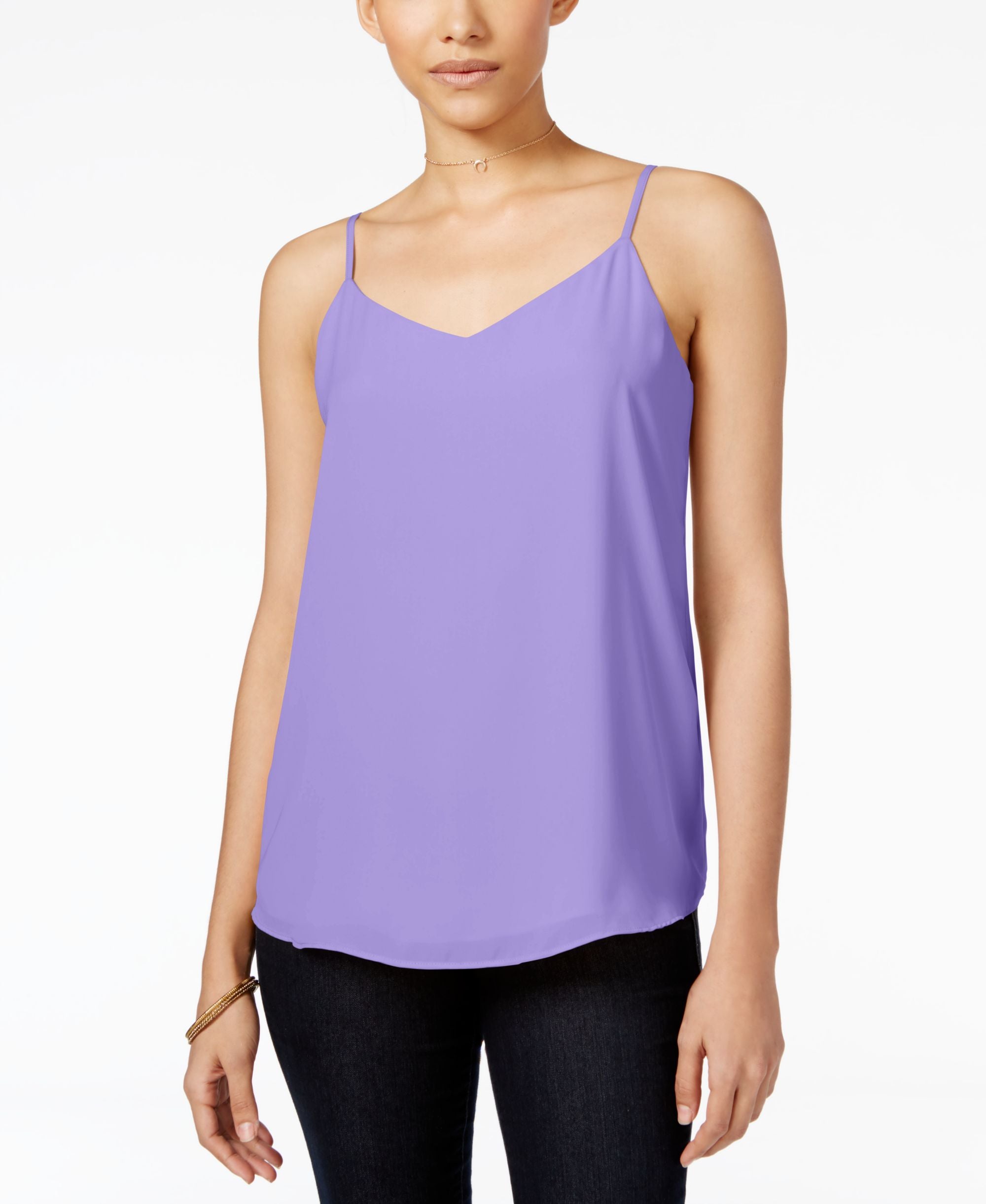 Hippie Rose Juniors V Neck Strappy Camisole