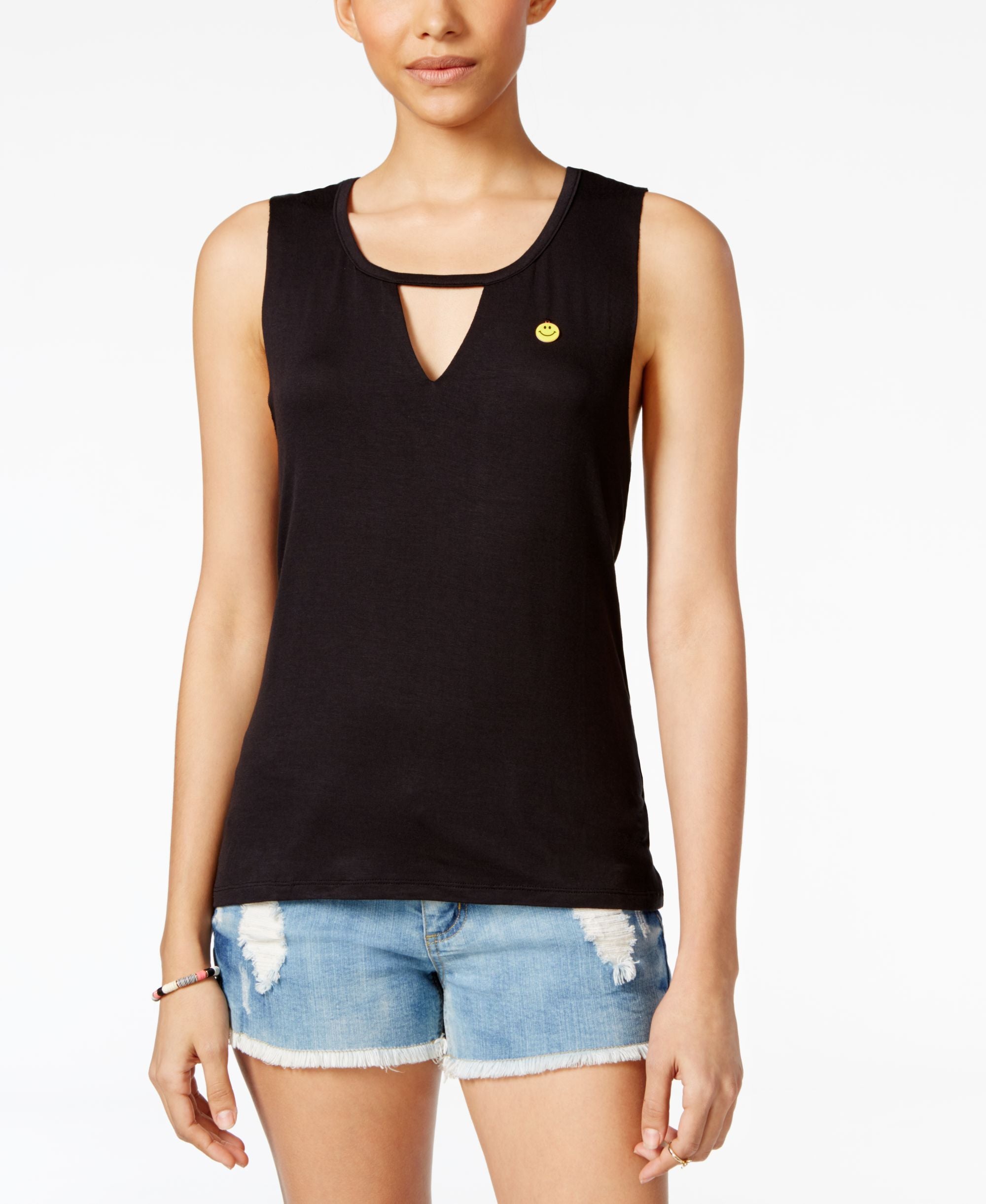 Rebellious One Juniors Charm Tank Top