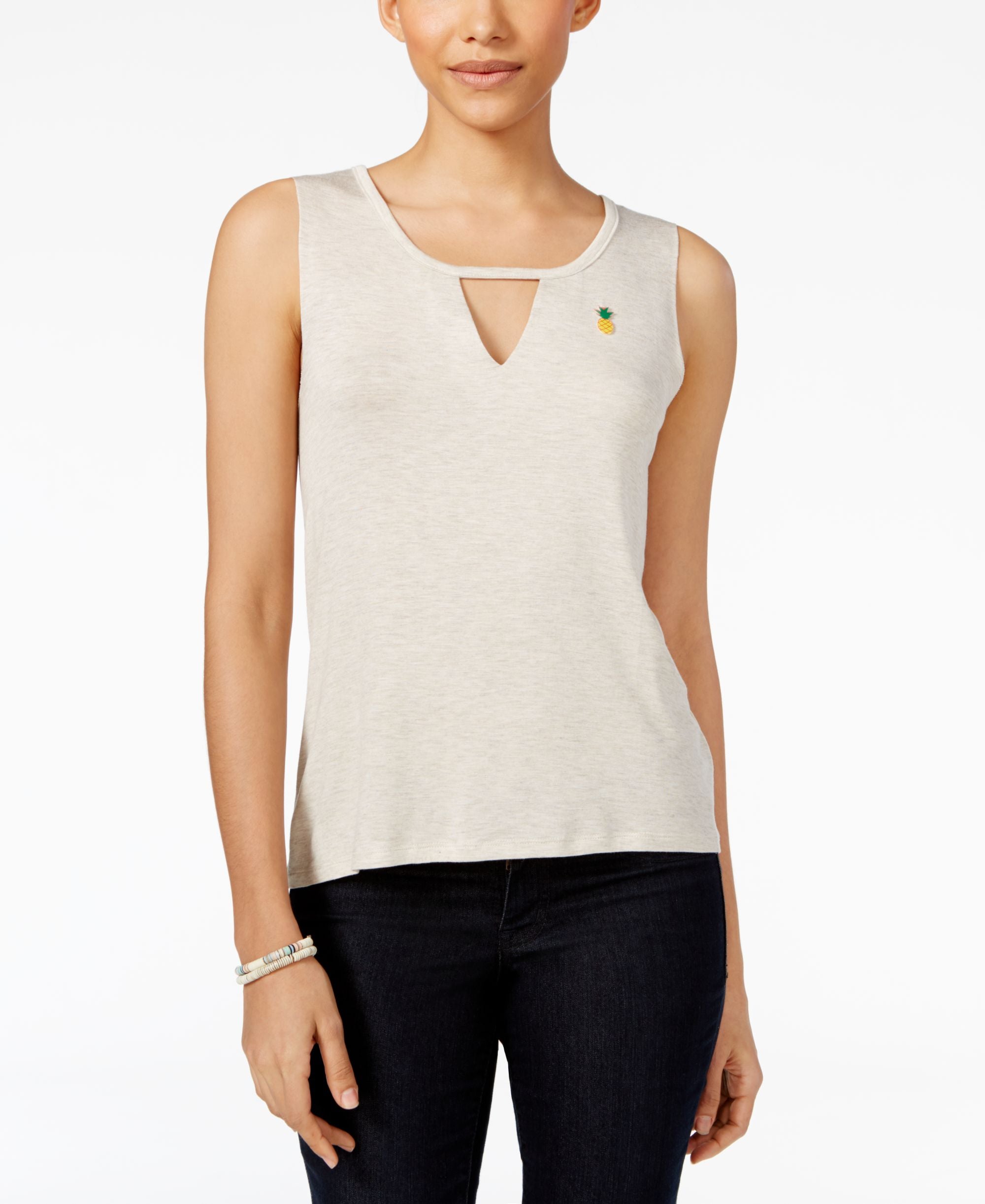 Rebellious One Juniors Charm Tank Top