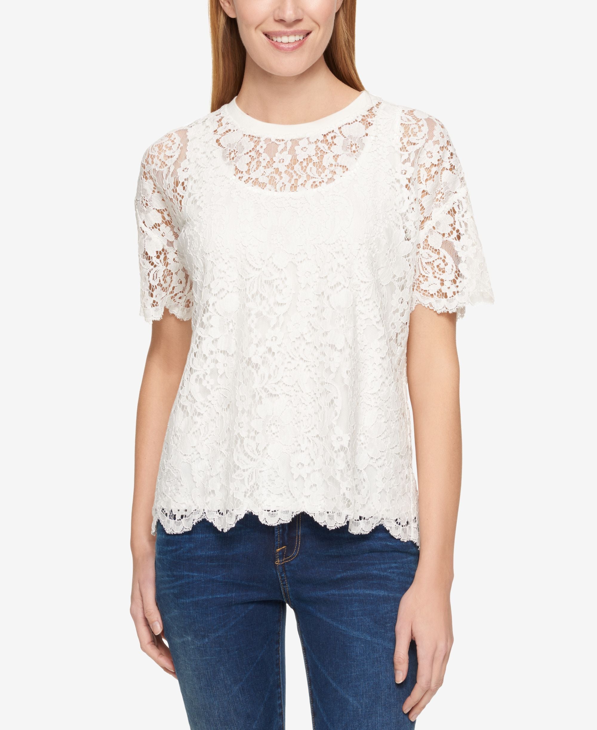 Tommy Hilfiger Lace T-Shirt