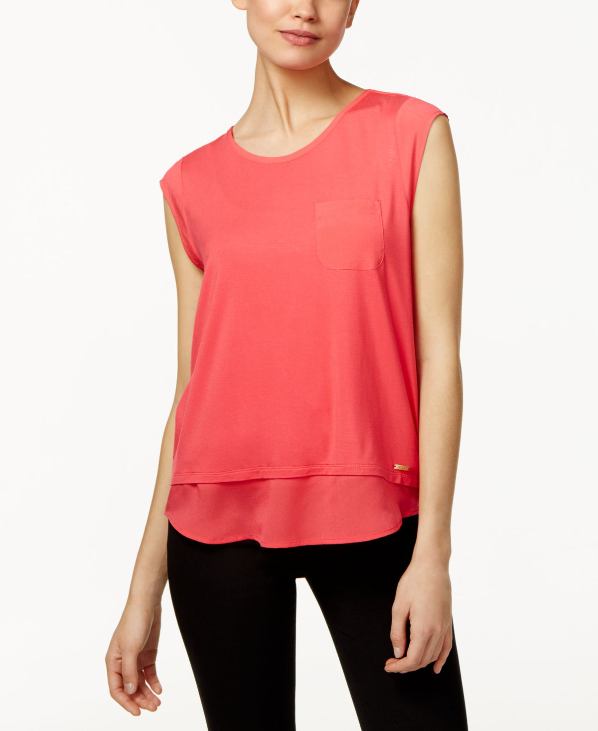 Layered-Look T-Shirt