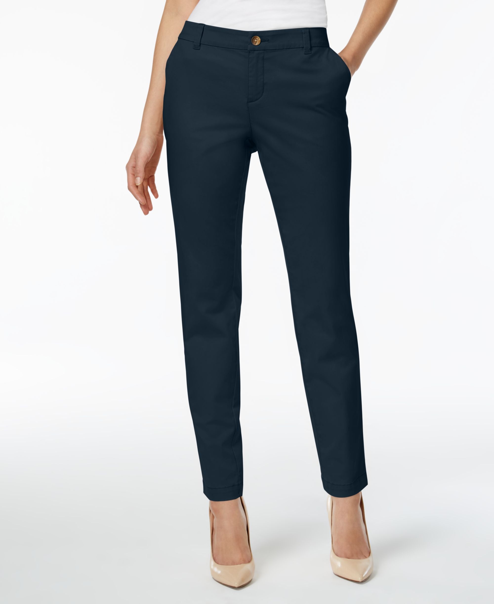 Style & Co Cuffed Slim Leg Pants