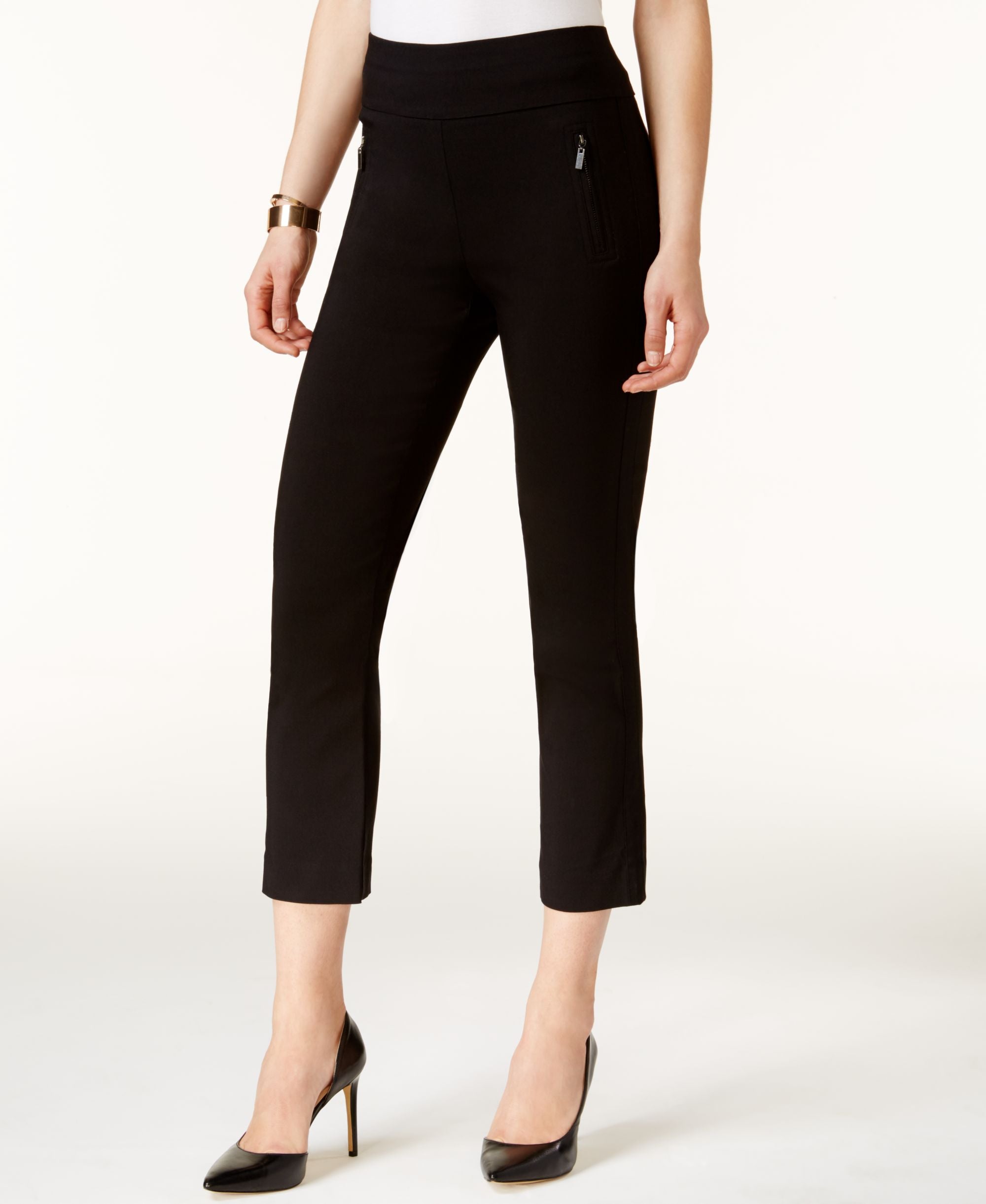 Petite Cropped Skinny Pants
