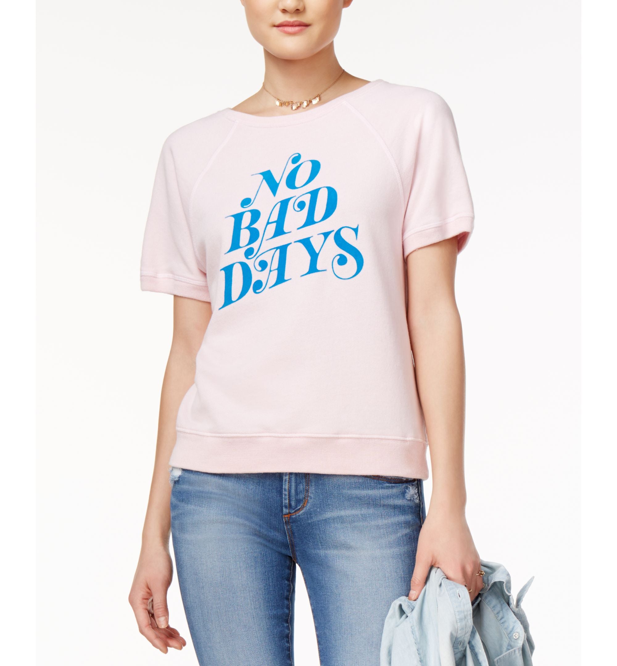 Ban.do Cotton No Bad Days Graphic Sweatshirt