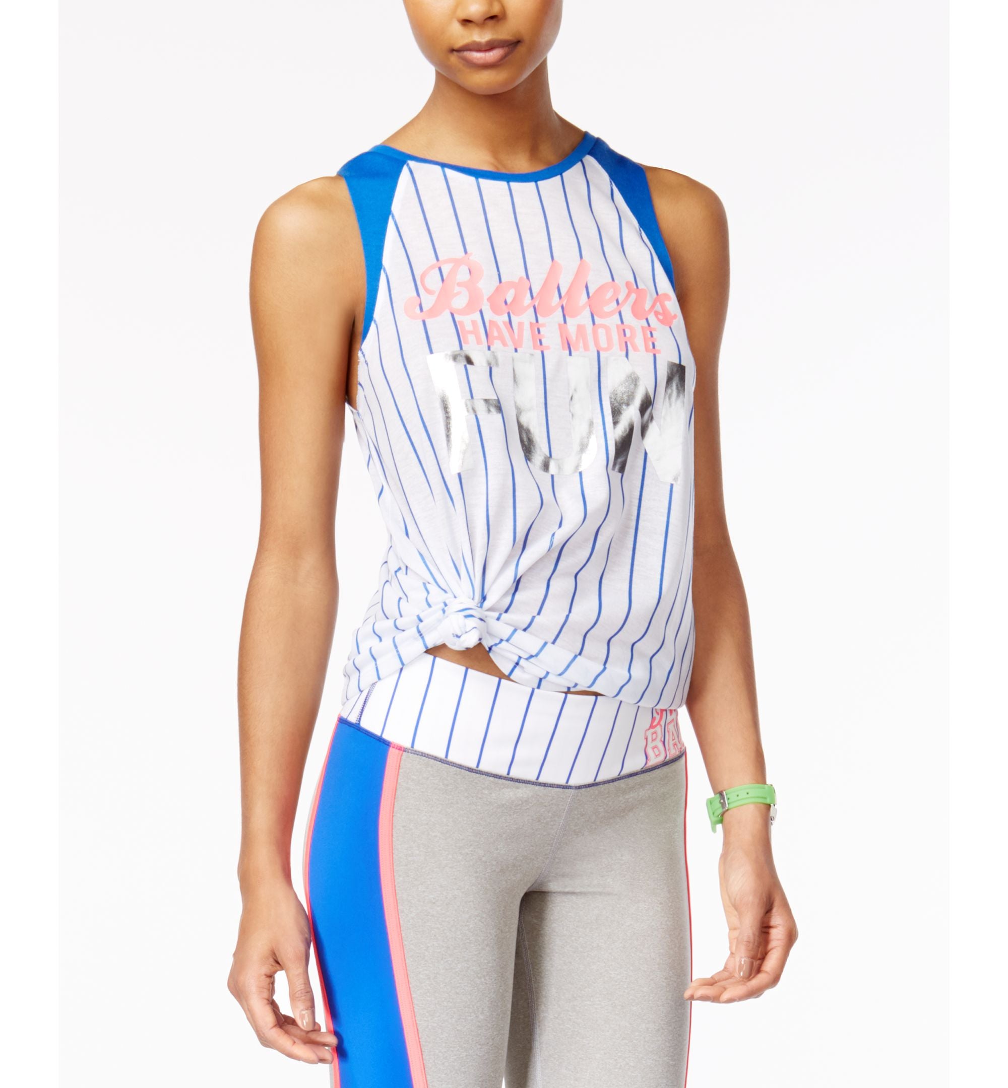 Material Girl Active Pro Juniors Graphic Muscle T-Shirt