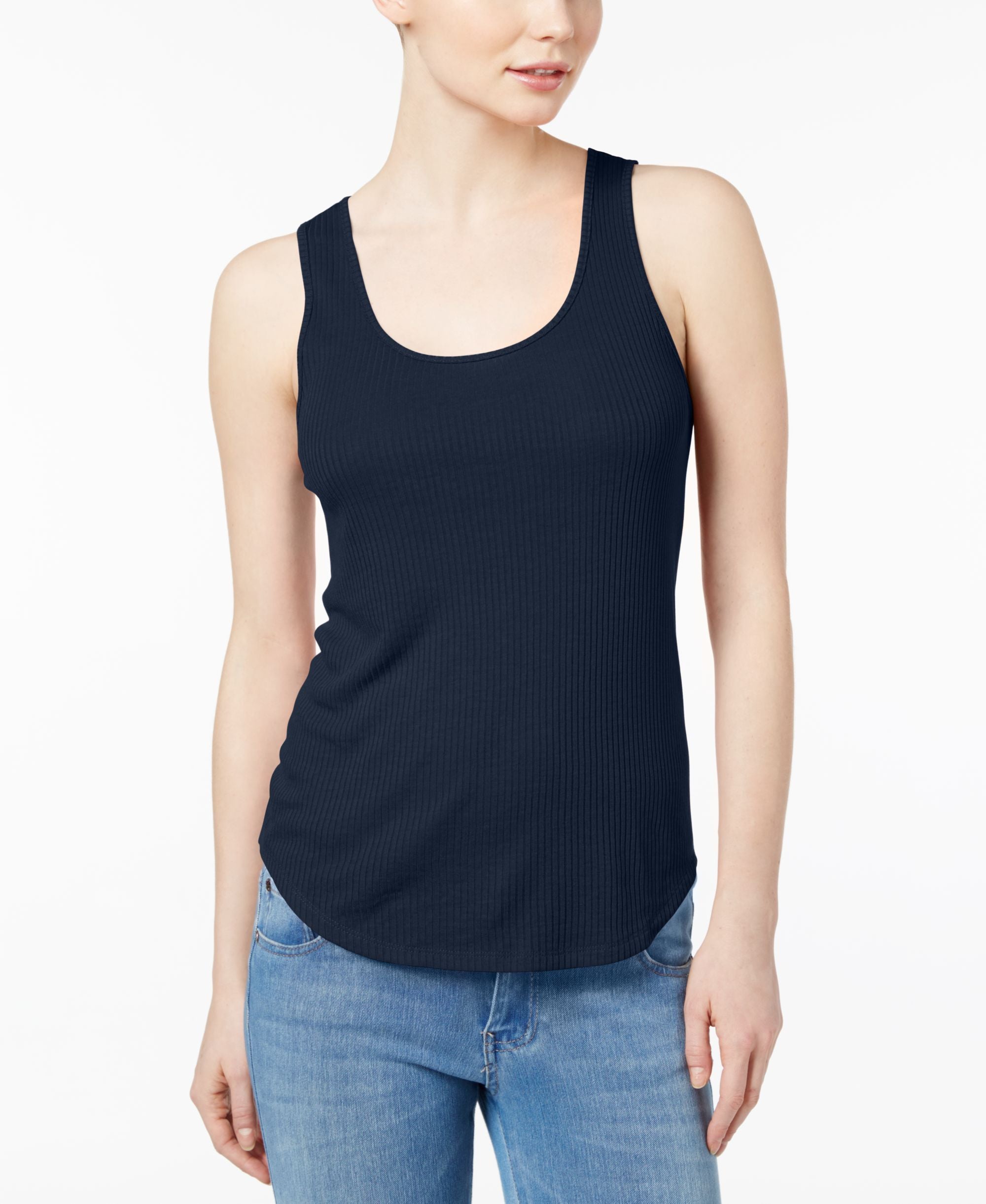 Kensie Ribbed Tank Top