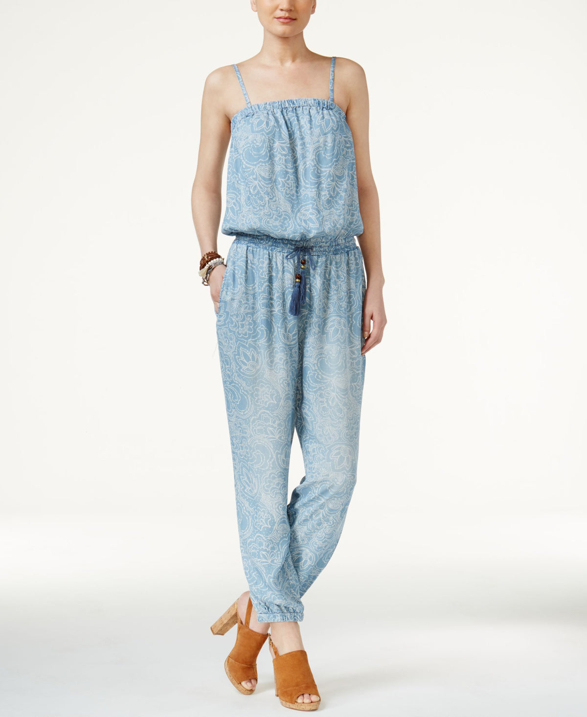 INC International Concepts Off The Shoulder Jumpsuit