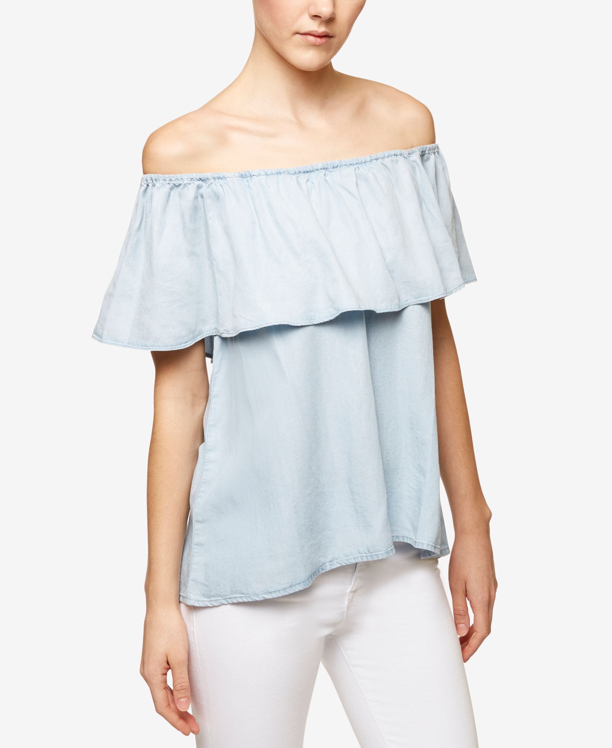 Sanctuary Misha Off The Shoulder Flounce Top