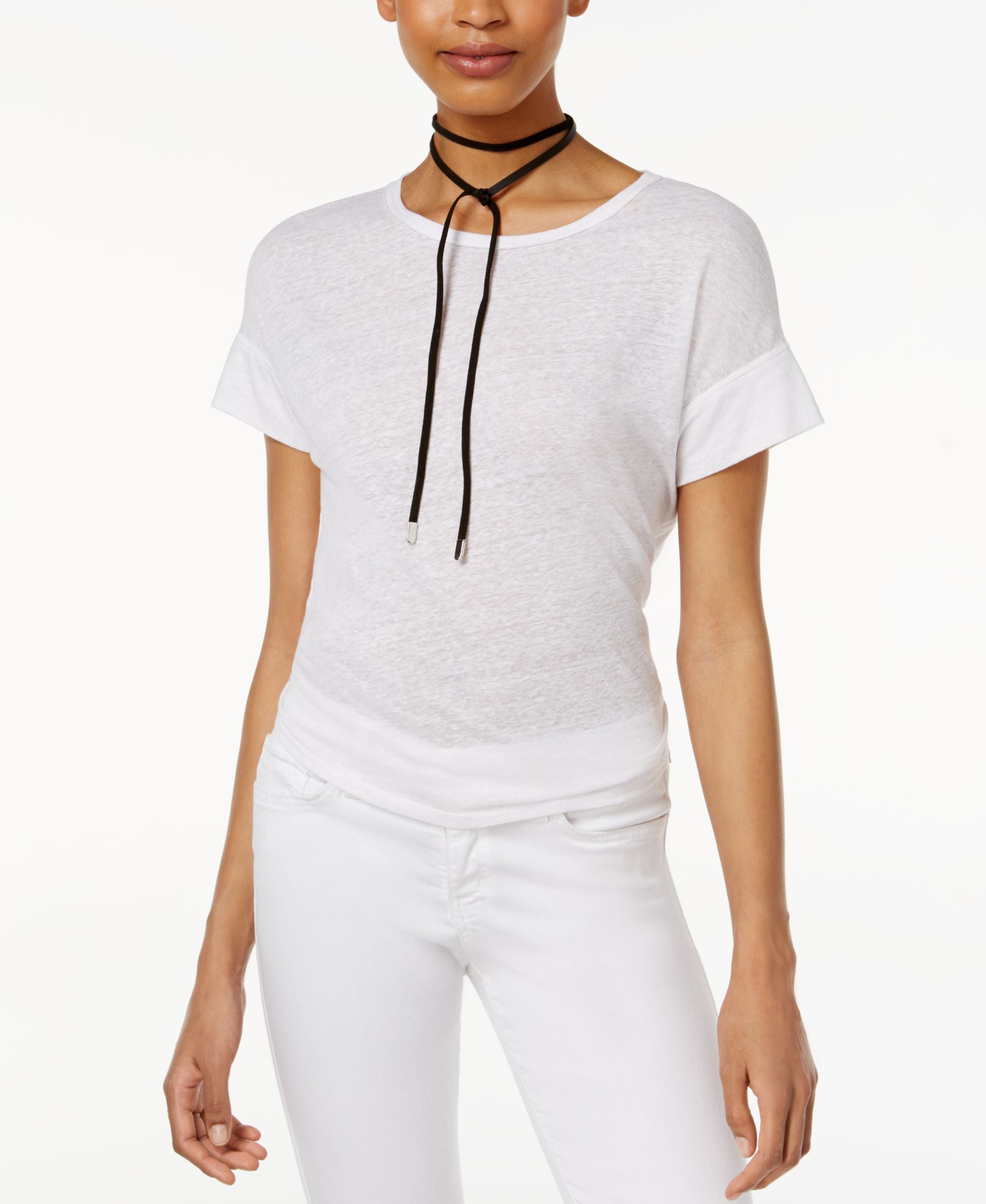 Rachel Rachel Roy Cutout Tie Back Top