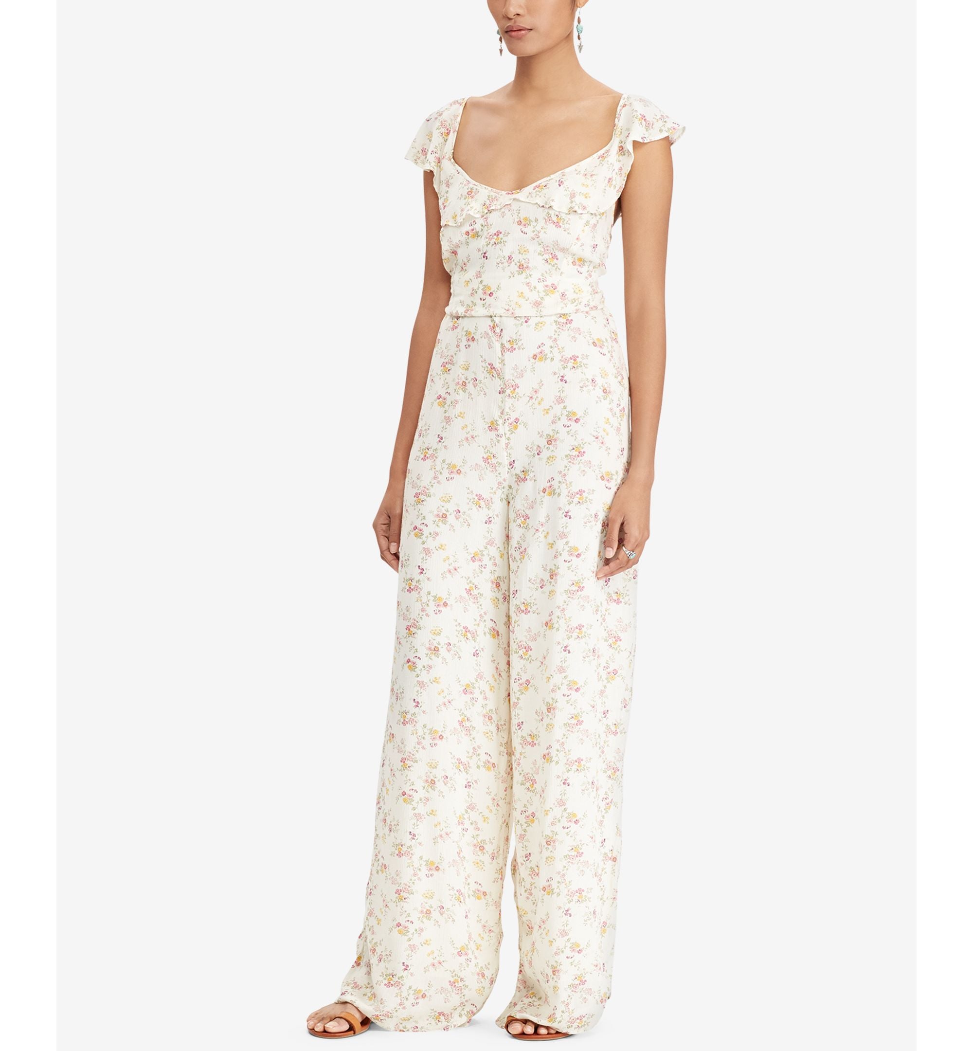Denim Supply Ralph Lauren Tie Back Jumpsuit
