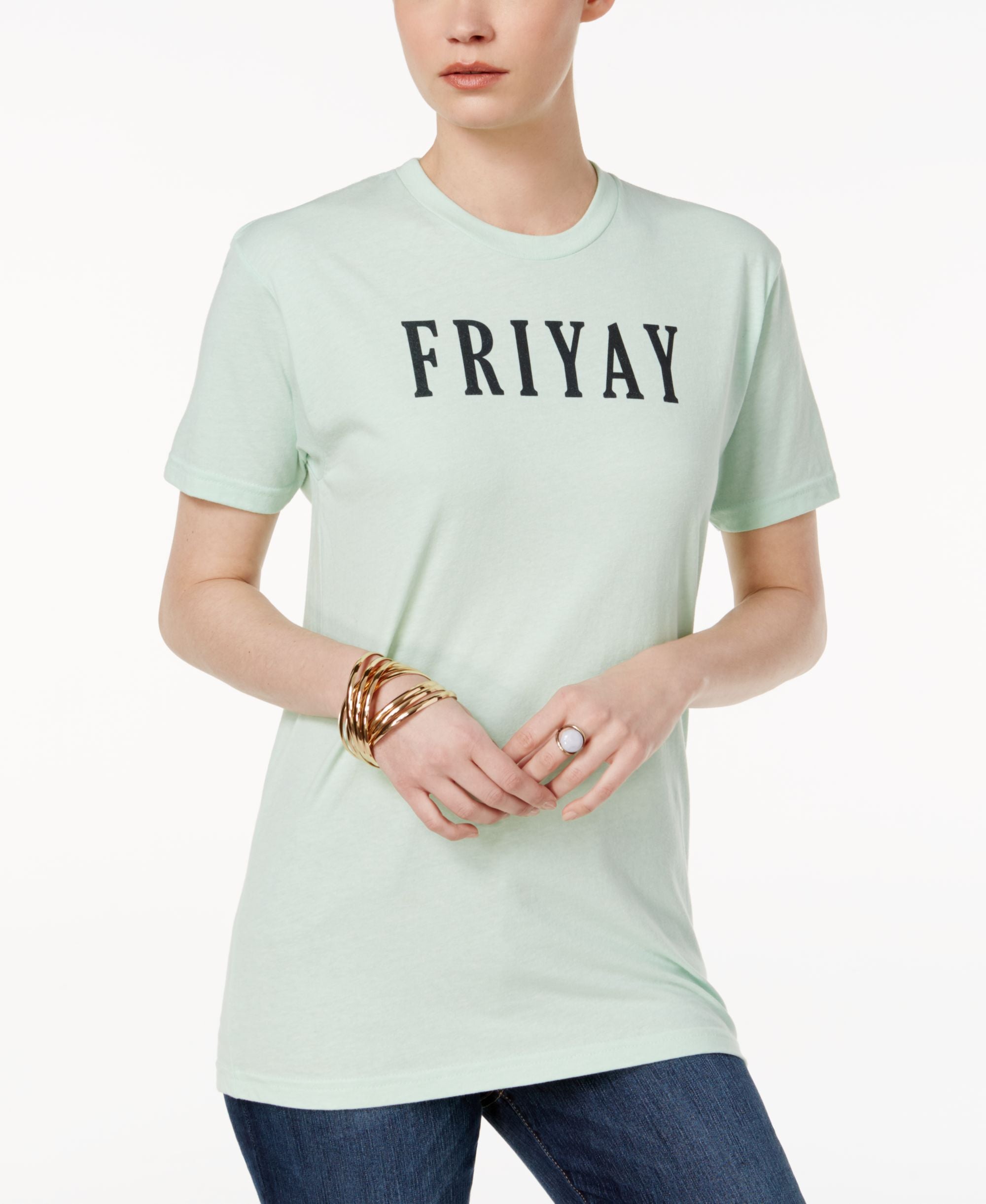 Kid Dangerous Cotton Friyay Graphic T-Shirt