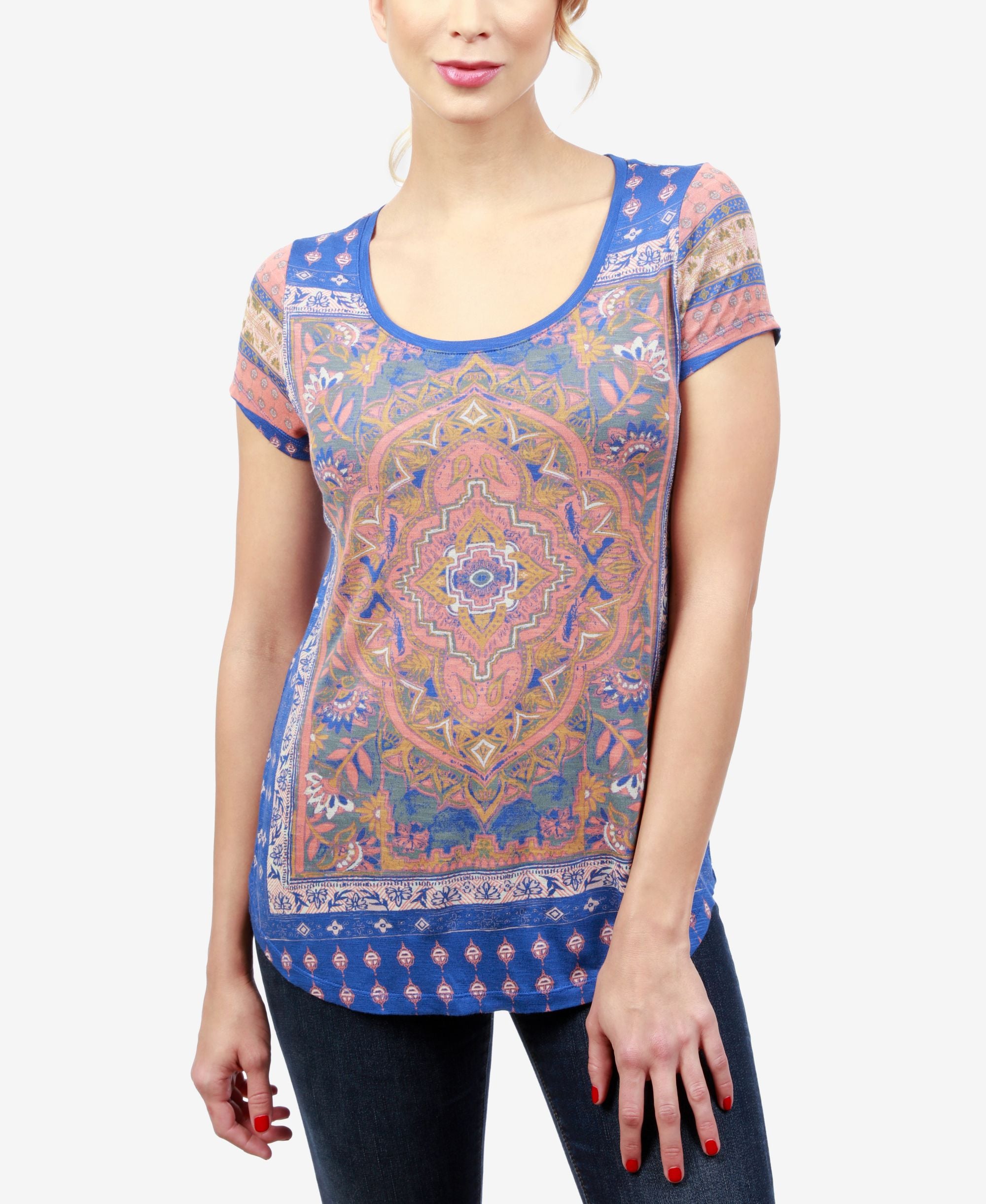 Lucky Brand Printed T-Shirt