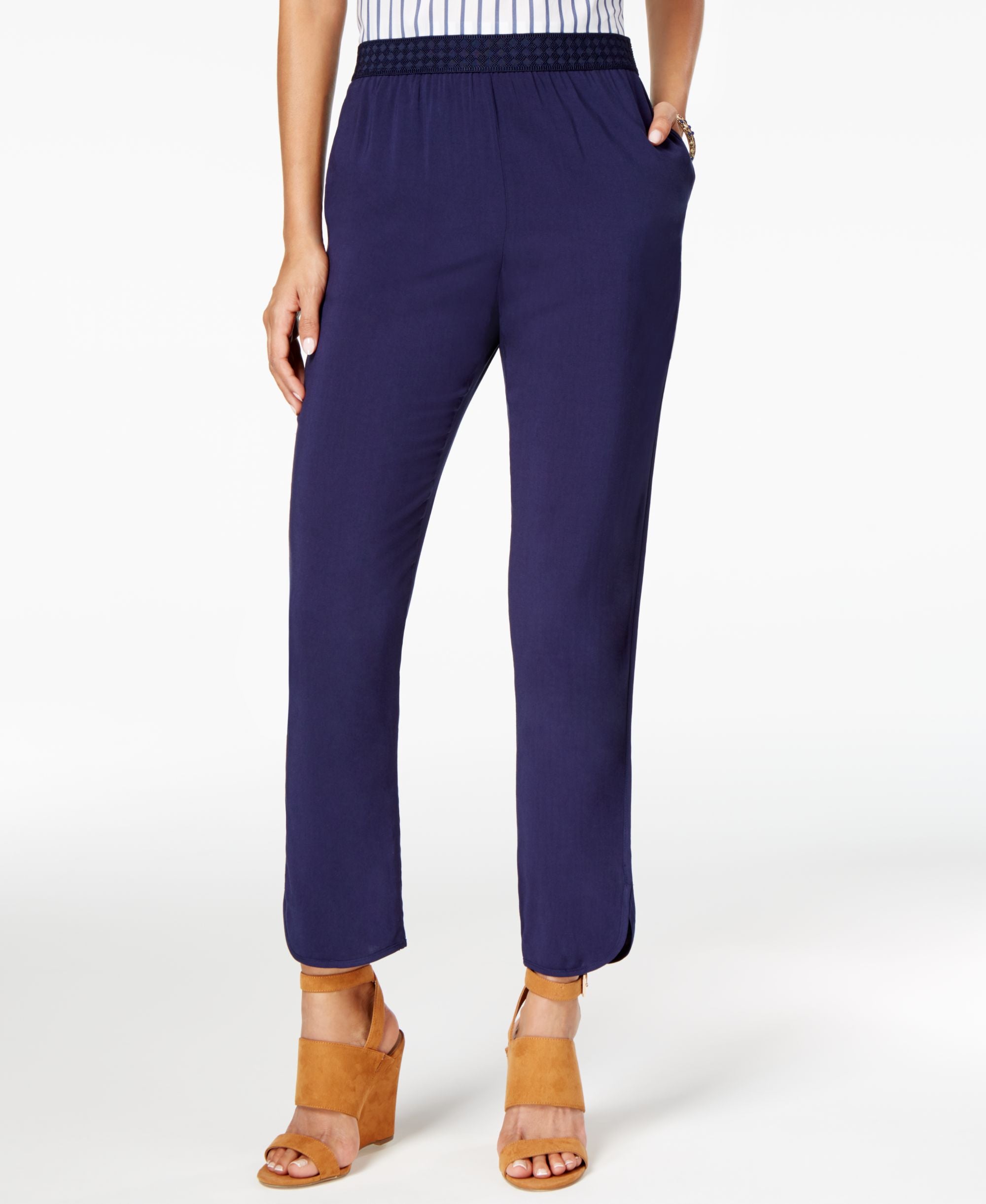 Bcx Juniors Textured Waist Soft Pants