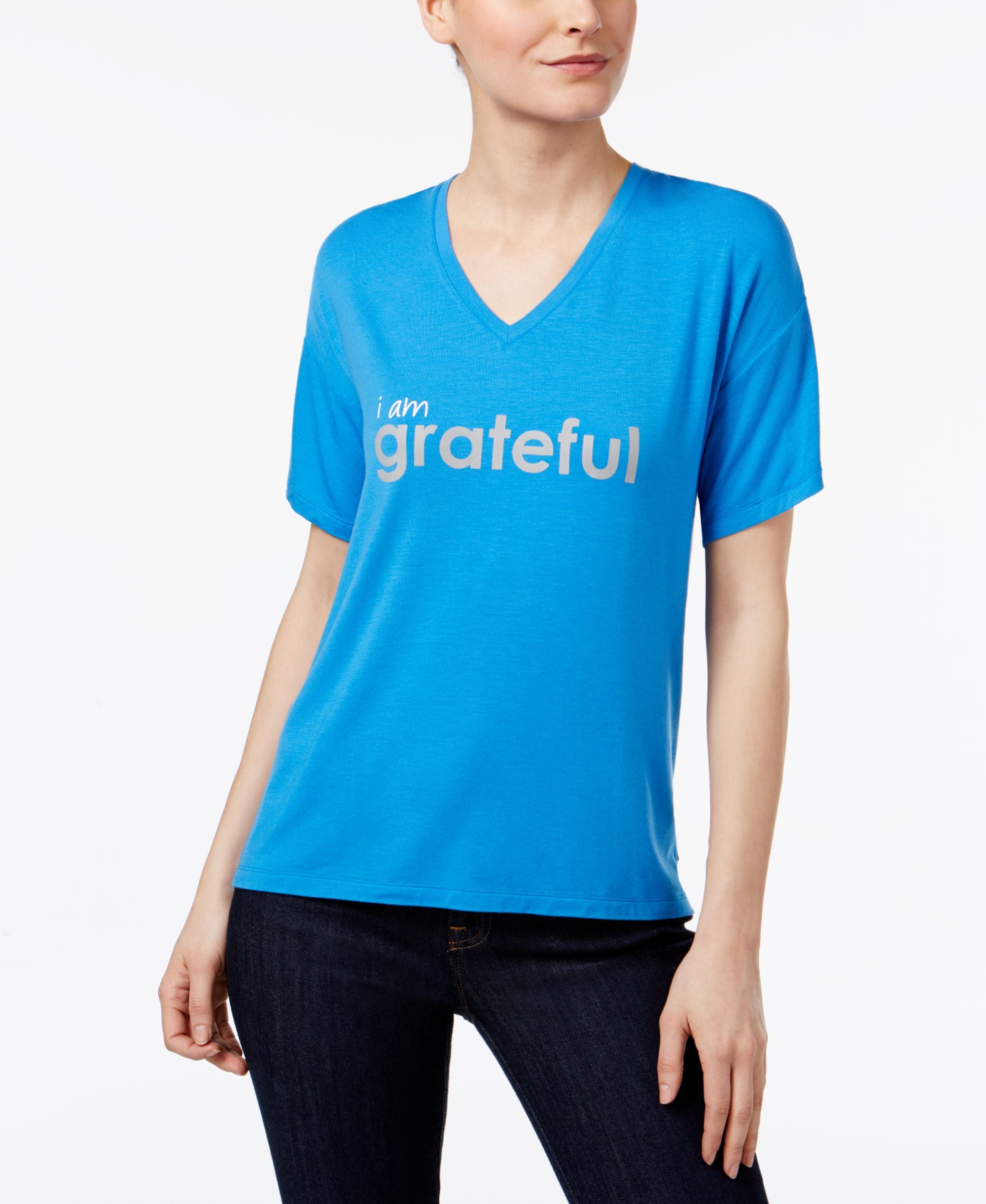 Peace Love World Mia Grateful Graphic T-Shirt