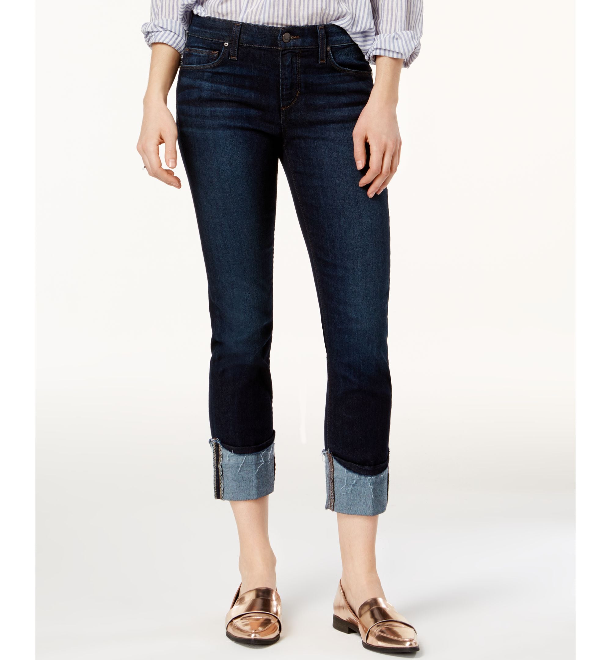 Joes Frayed Cuffed Jeans