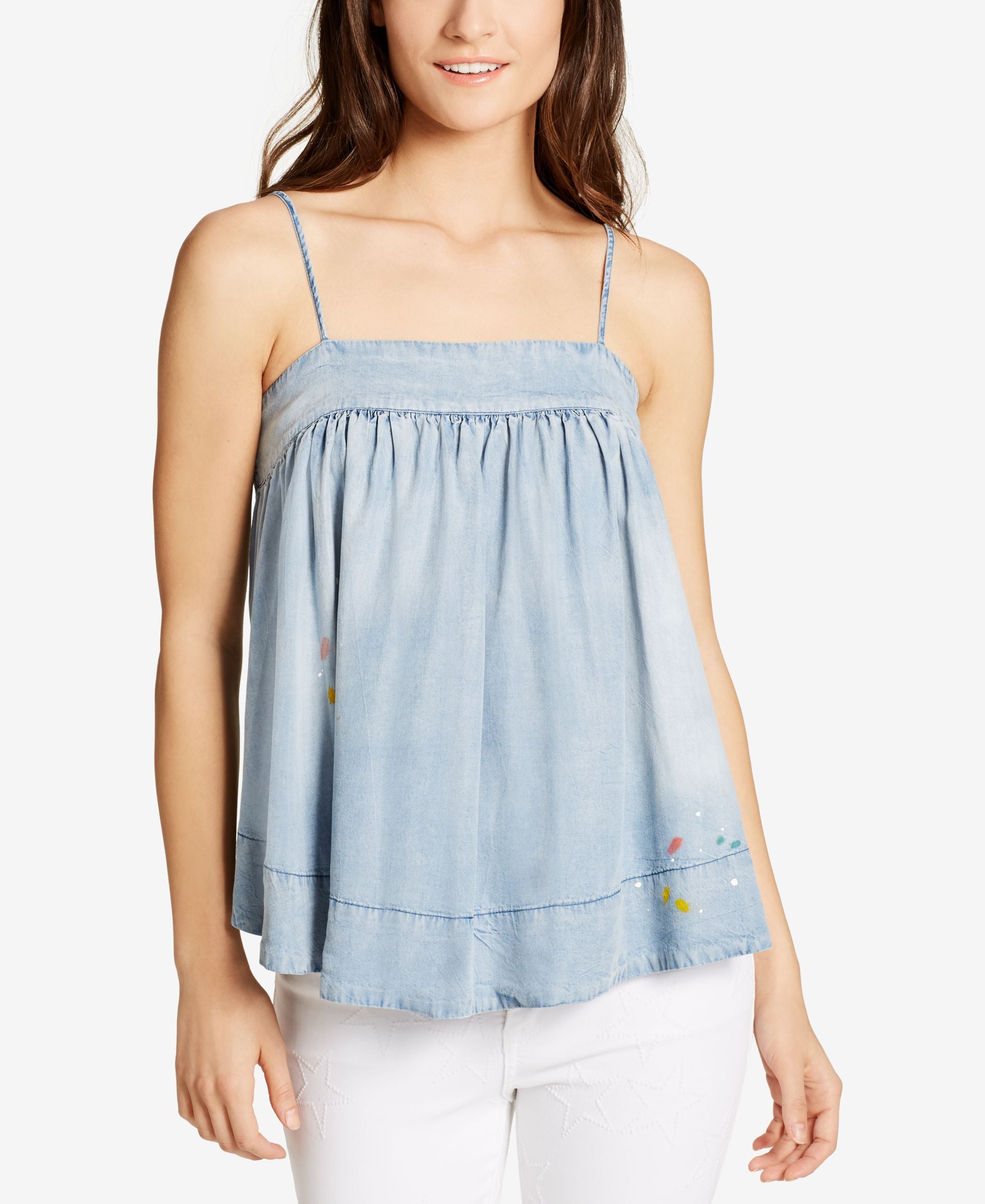 William Rast Moore Cotton Striped Top