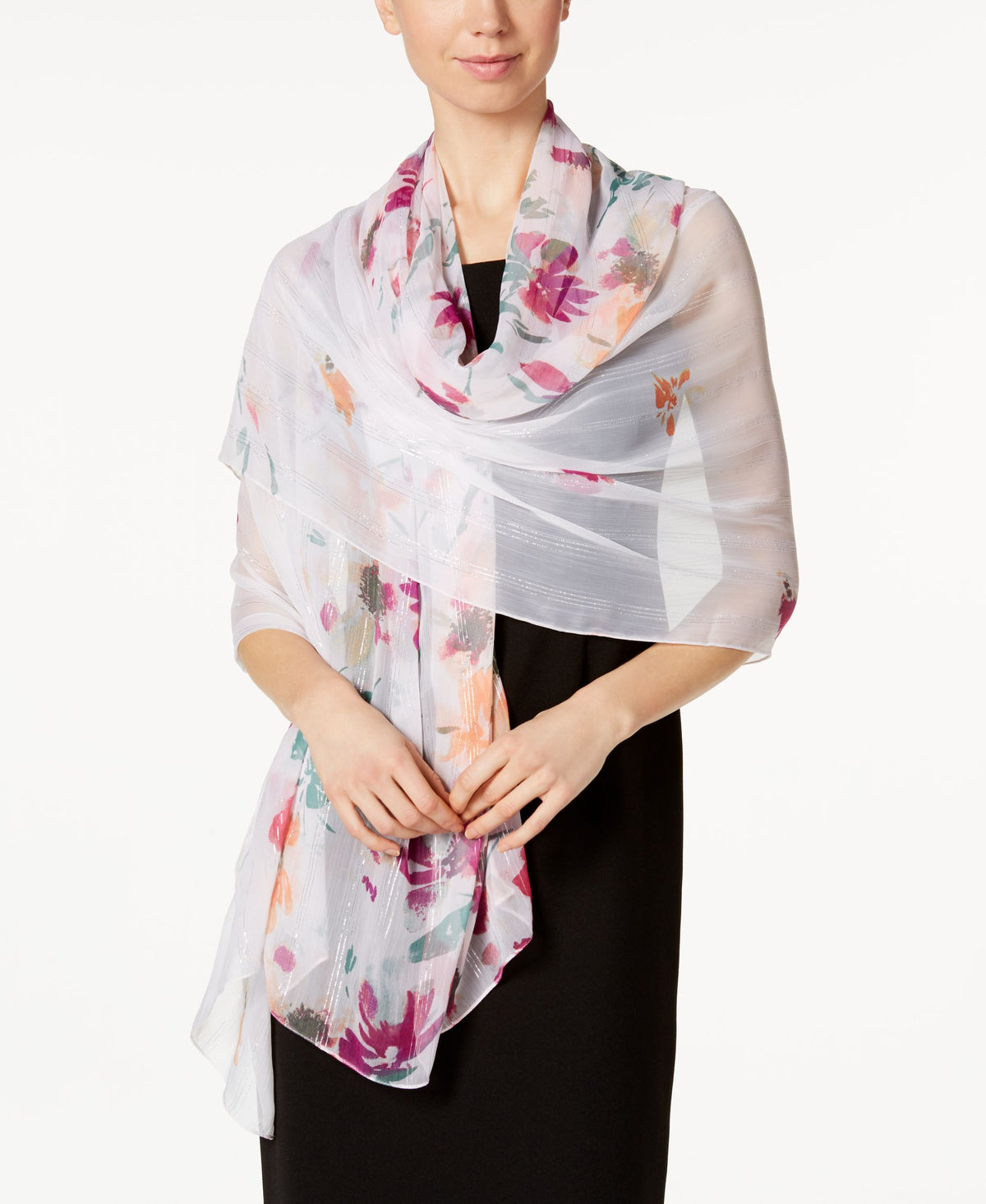 INC International Concepts Degrade Floral Wrap