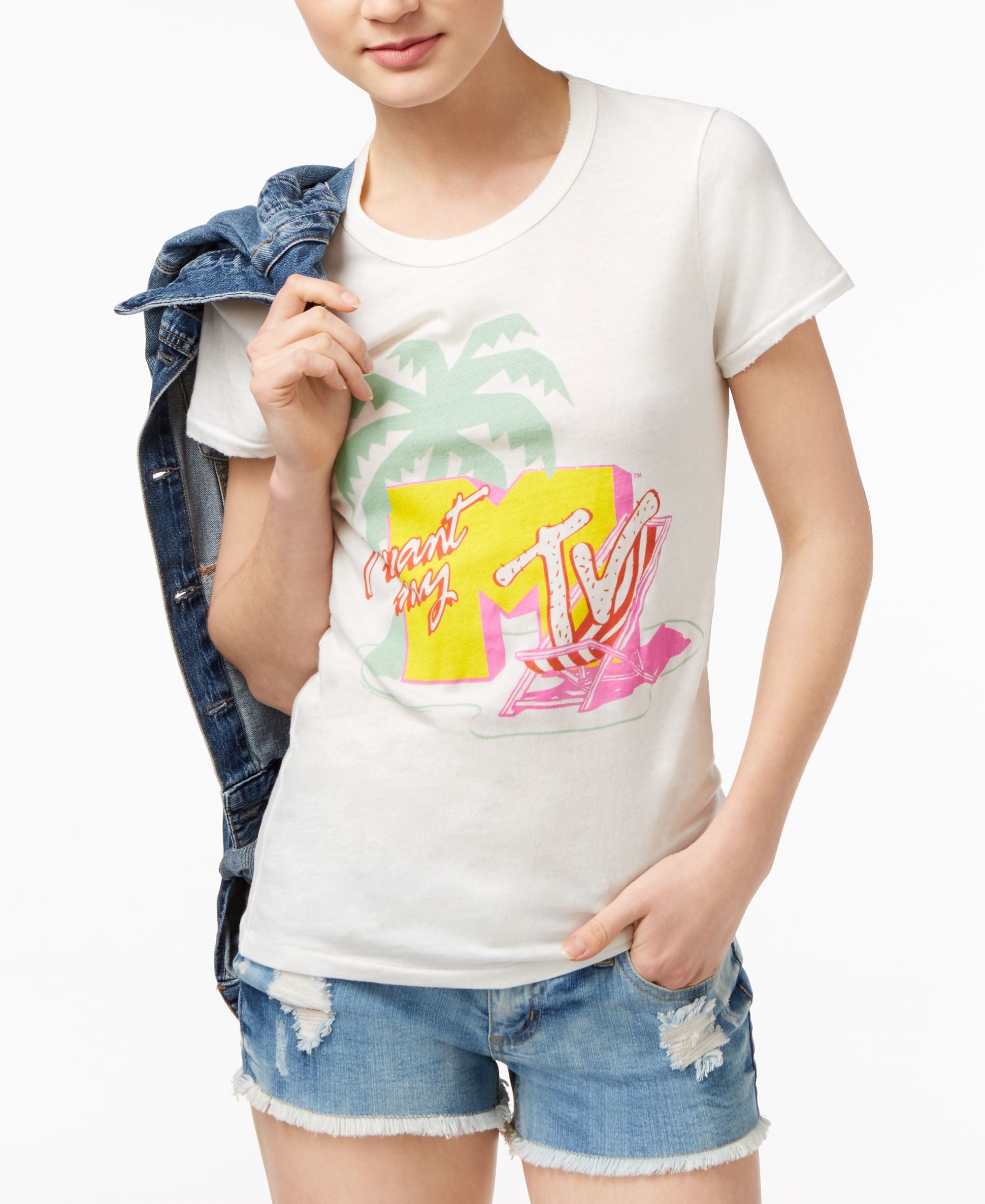 Junk Food Mtv Graphic T-Shirt