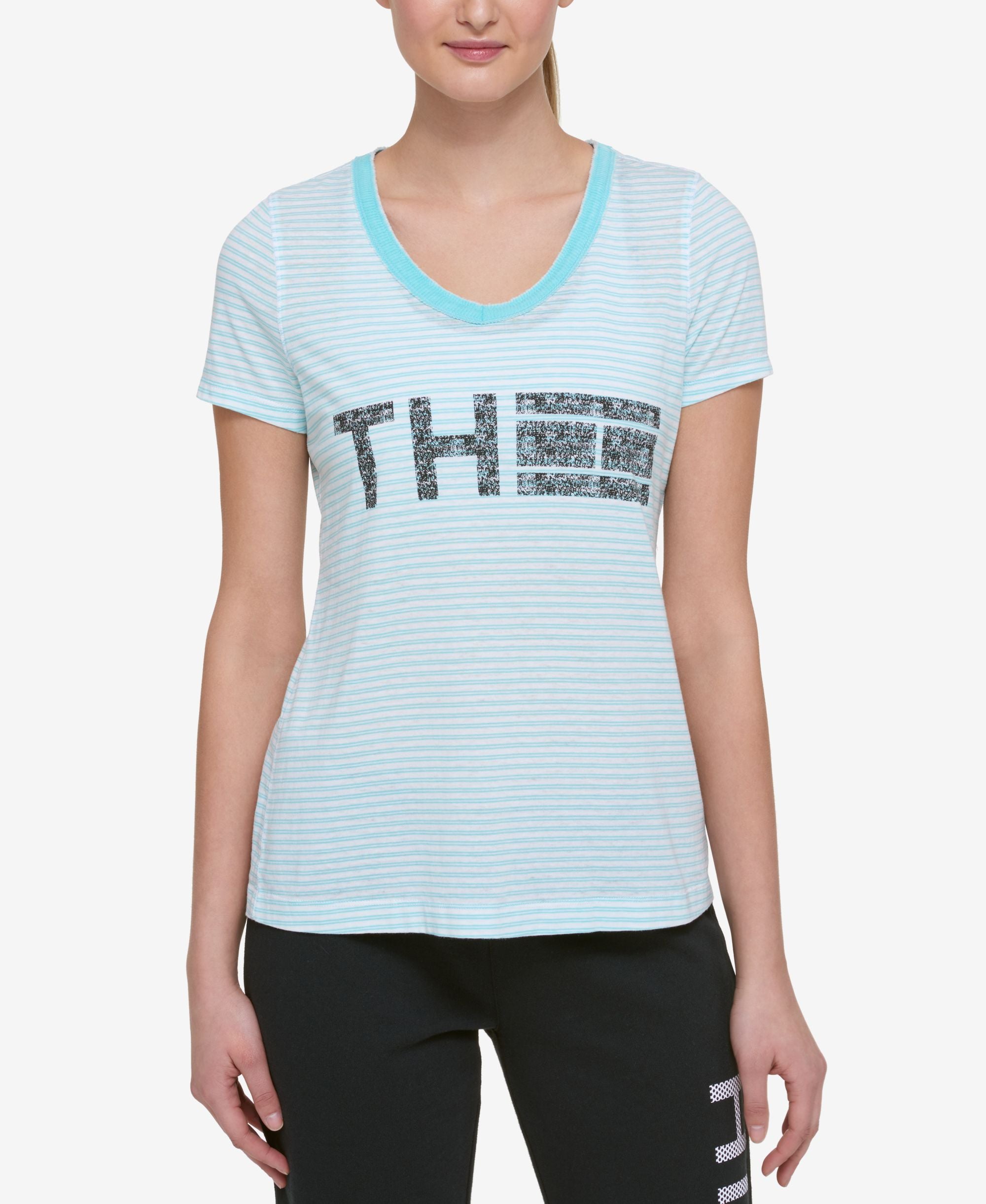 Tommy Hilfiger Sport Graphic V Neck T-Shirt