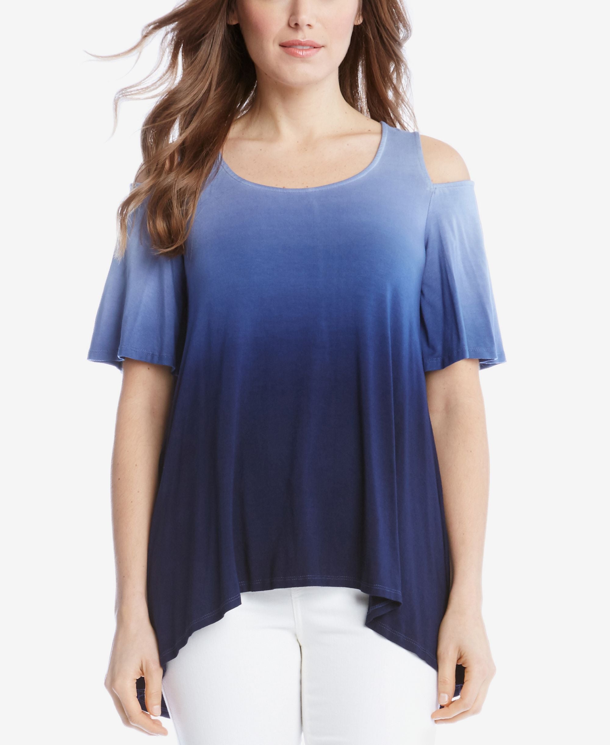 Karen Kane Cold Shoulder Top