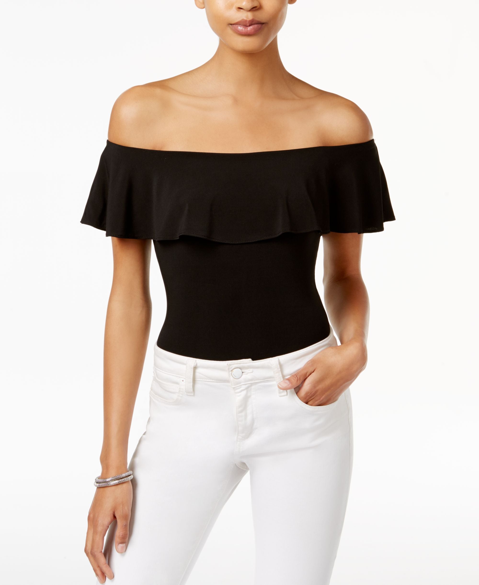 BAR III Off The Shoulder Bodysuit