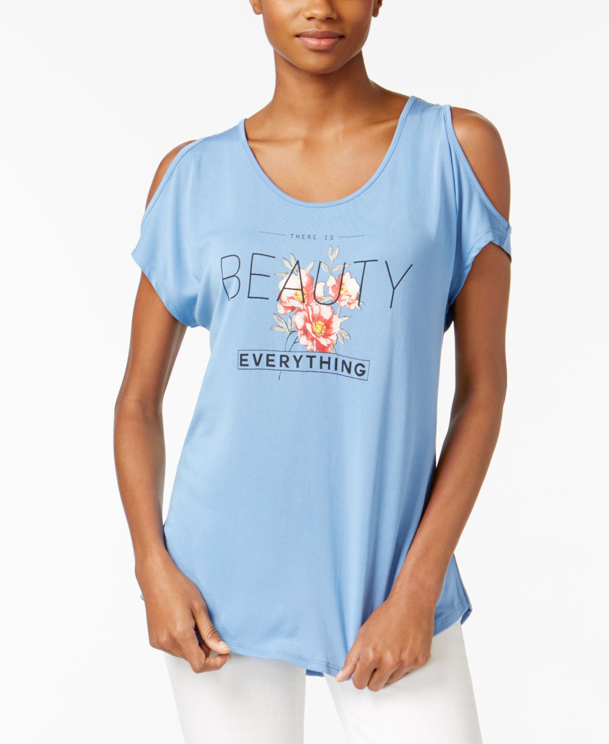 Jamie Layla Cold Shoulder Graphic T-Shirt