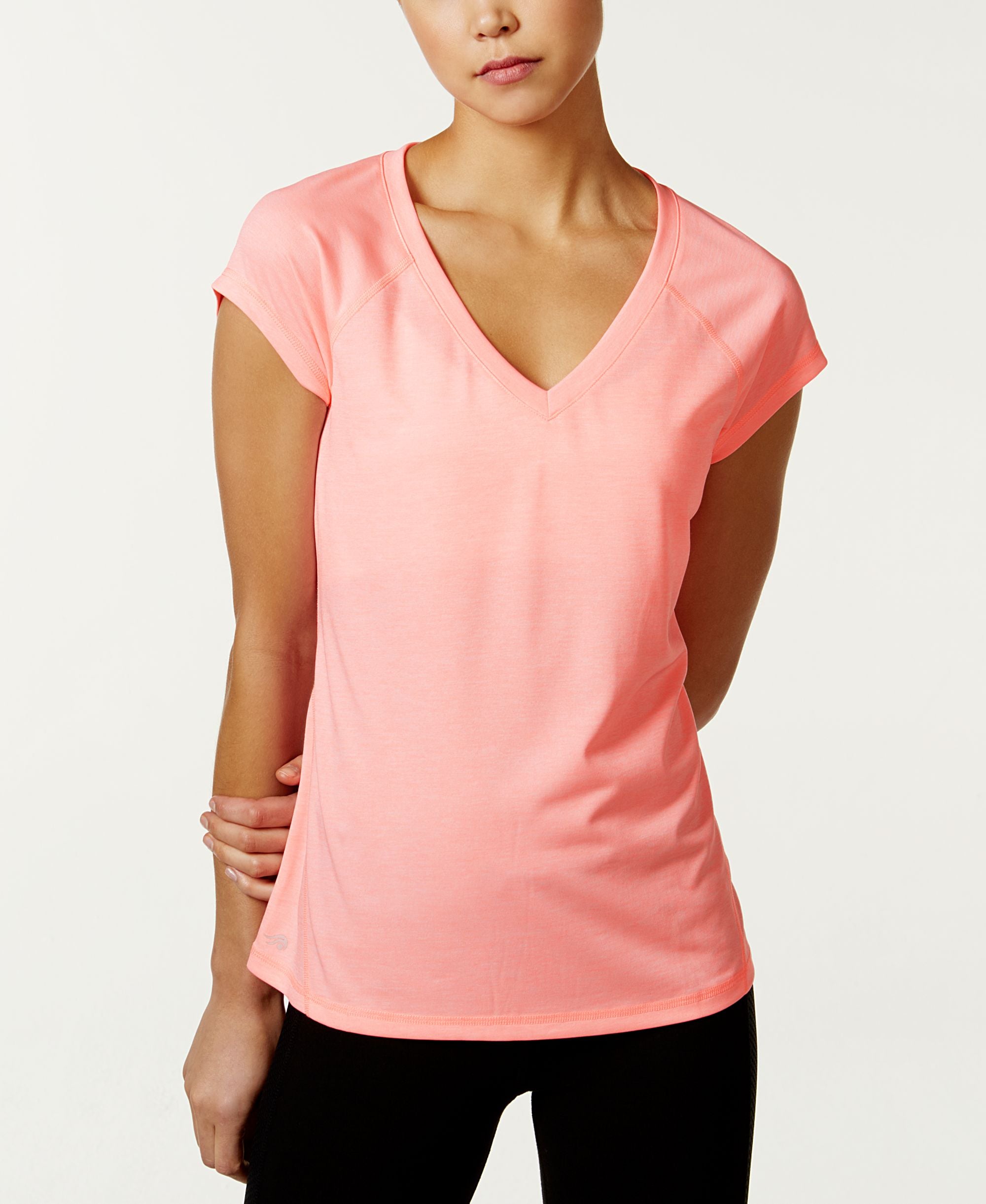 ID Ideology Womens Essentials Rapidry Heathered Performance T-Shirt