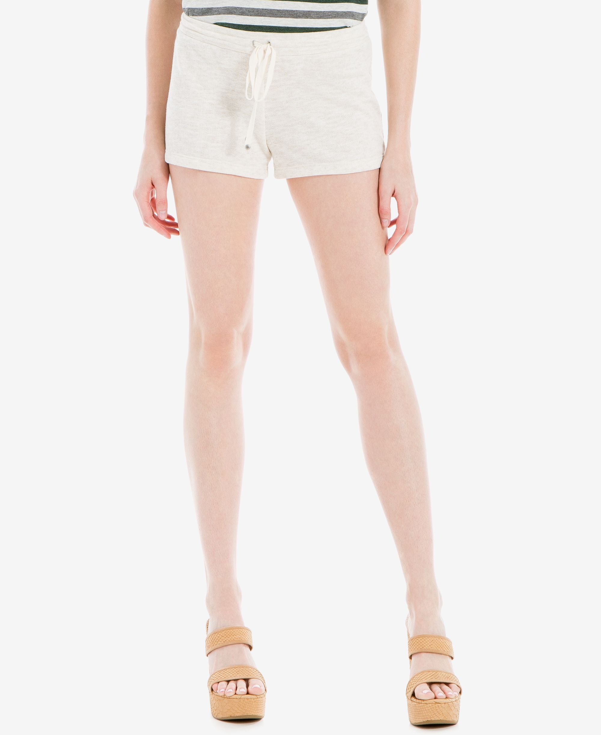 Max Studio London Drawstring Soft Shorts