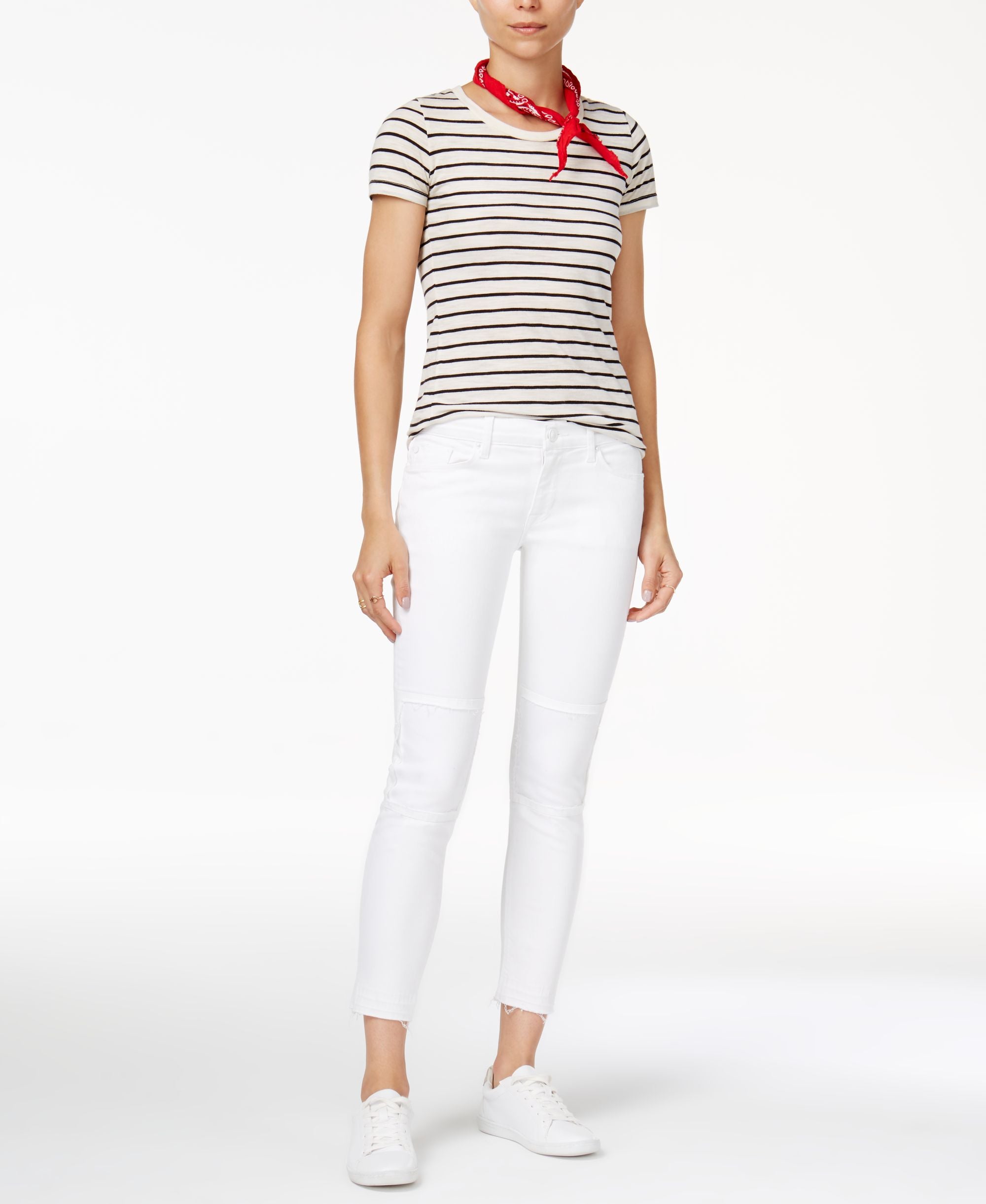 Hudson Jeans Suzzi Cropped Skinny Jeans