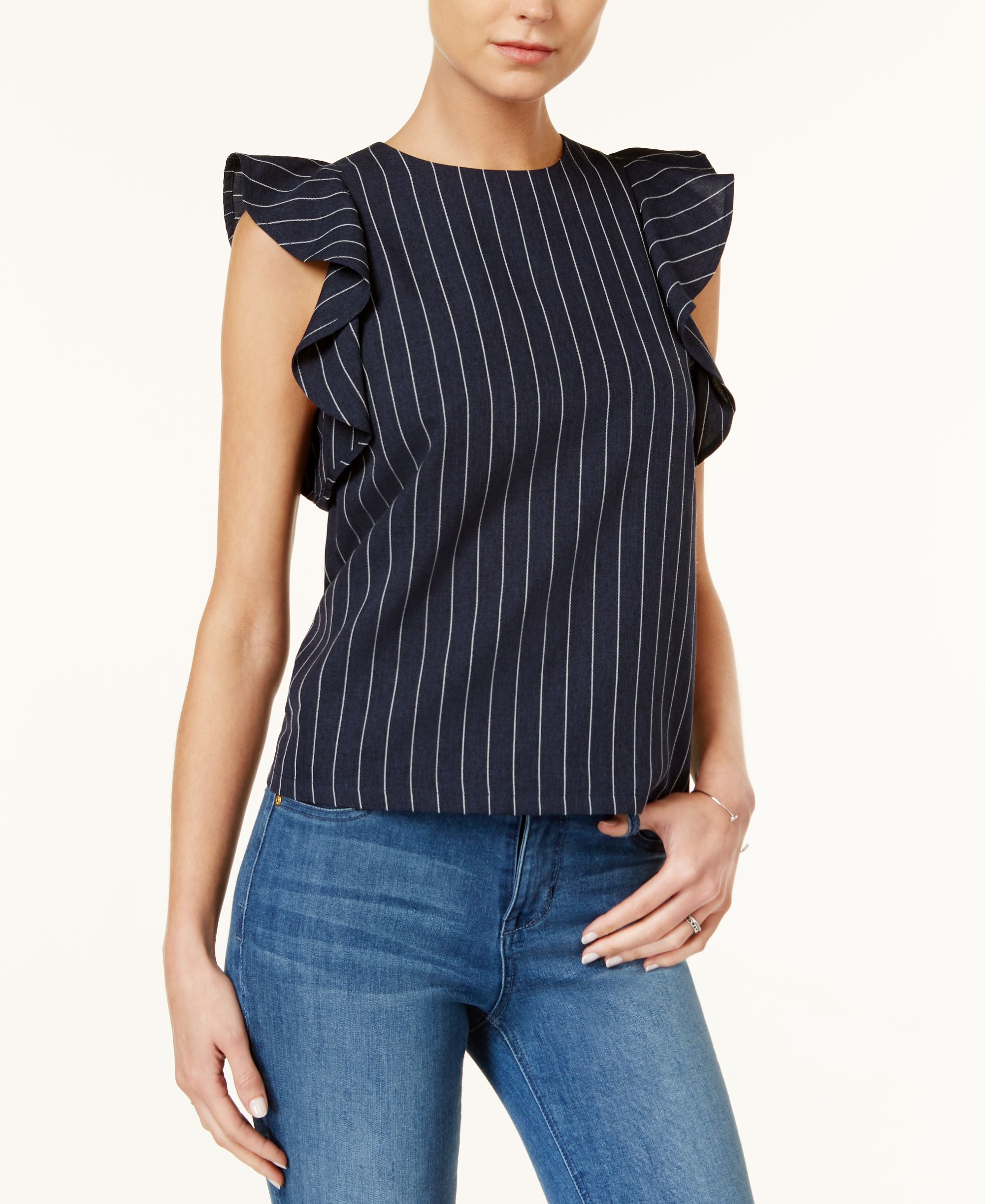J.O.A. Ruffled Top