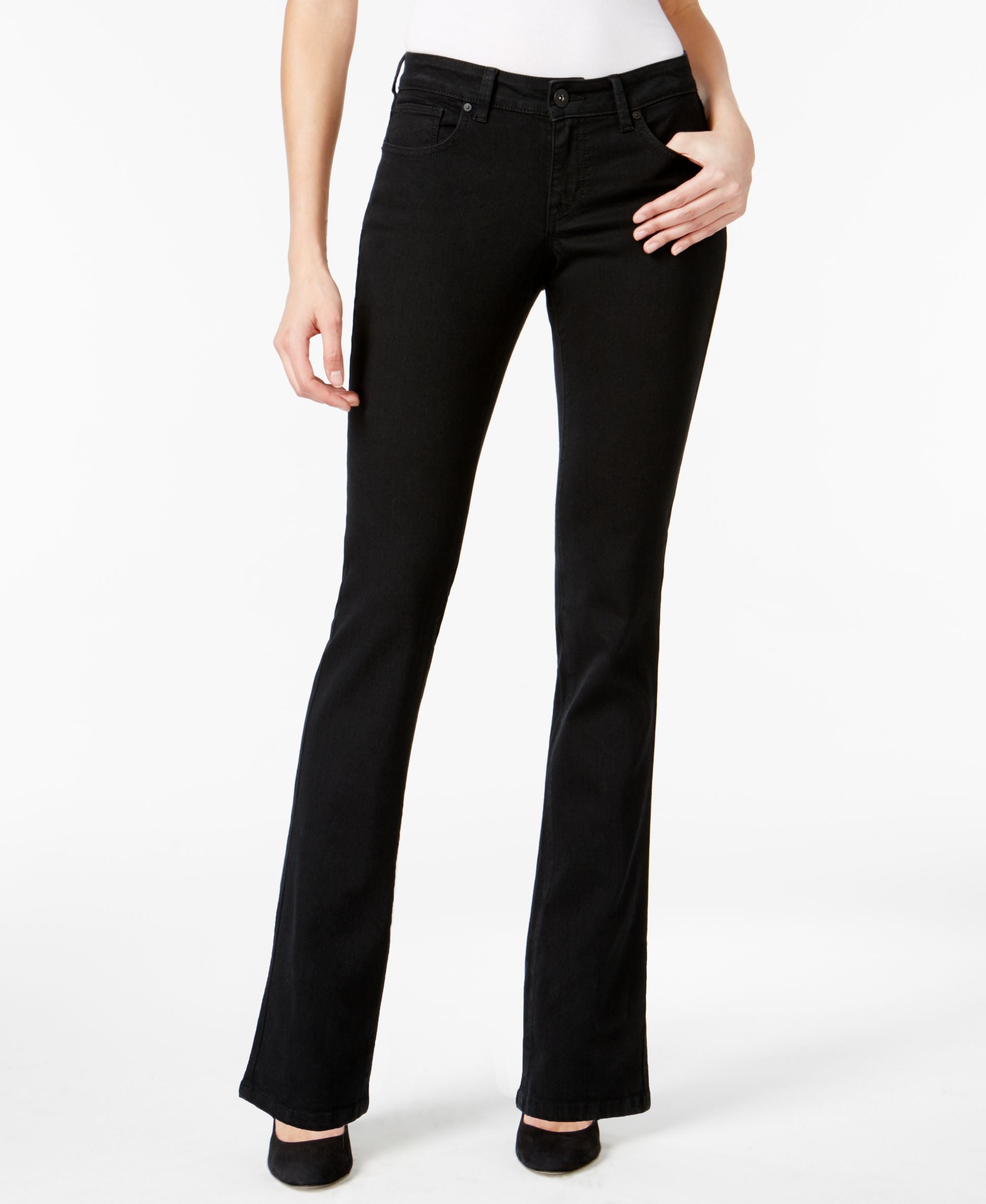 Women's Curvy-Fit Bootcut Jeans in Regular and Long Lengths
