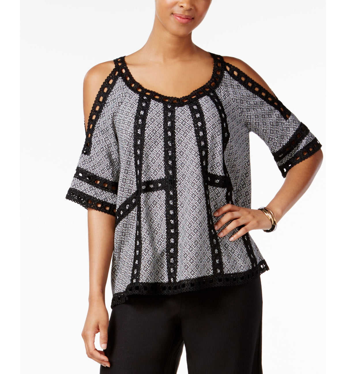Fever Cold Shoulder Top