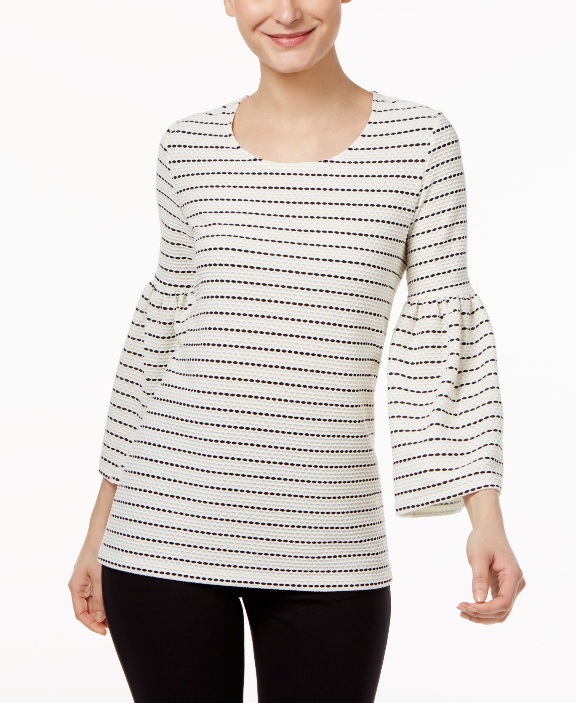 Calvin Klein Bell Sleeve Top