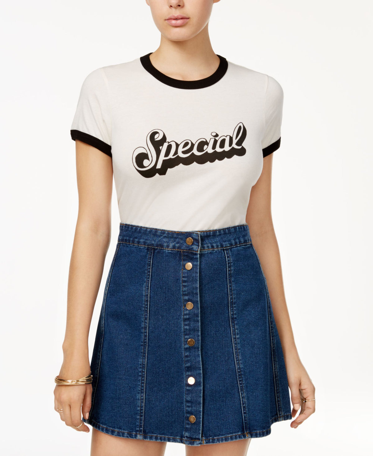 Cotton See Everything Graphic T-Shirt
