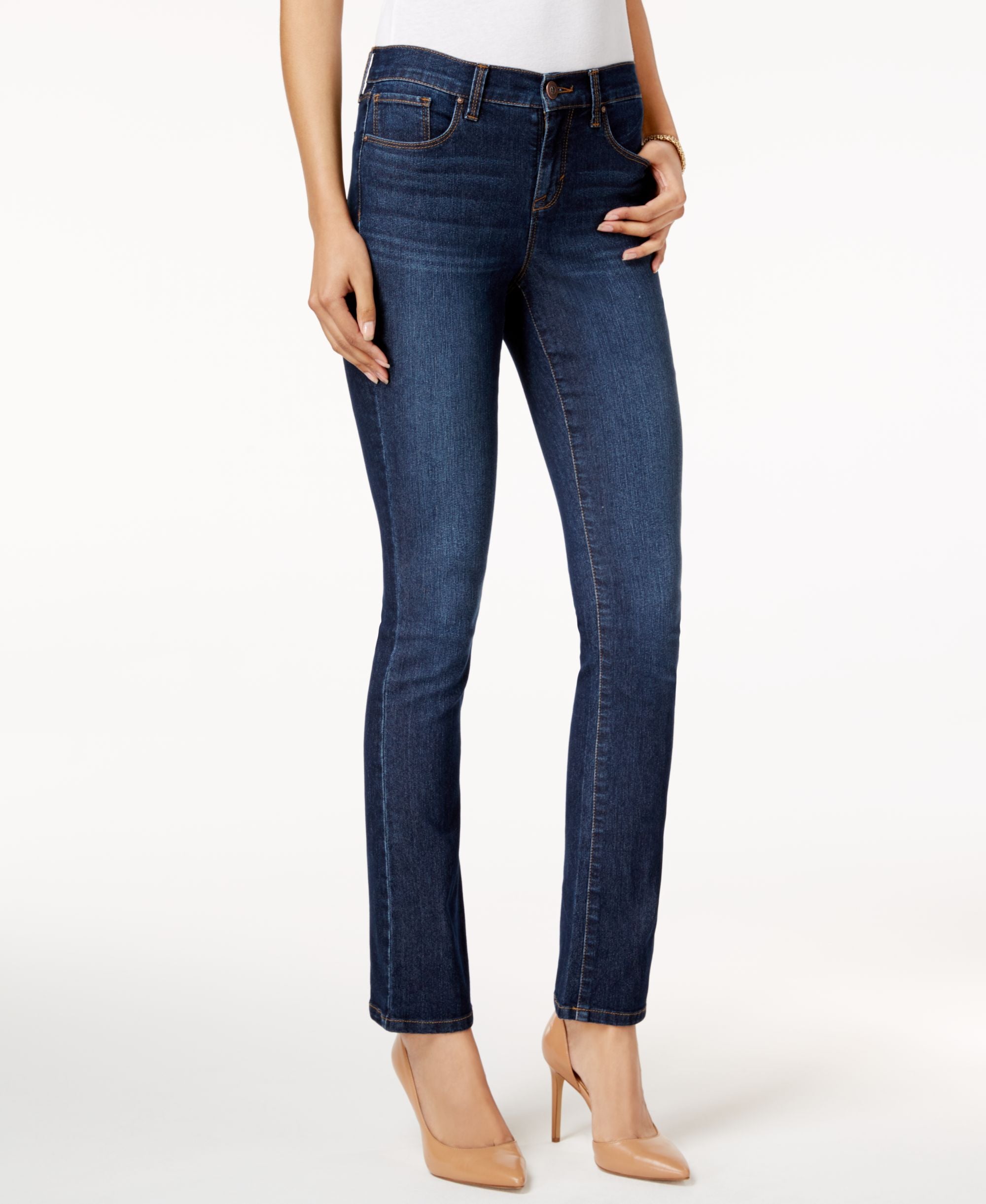 Style & Co Mid Rise Bootcut Jeans