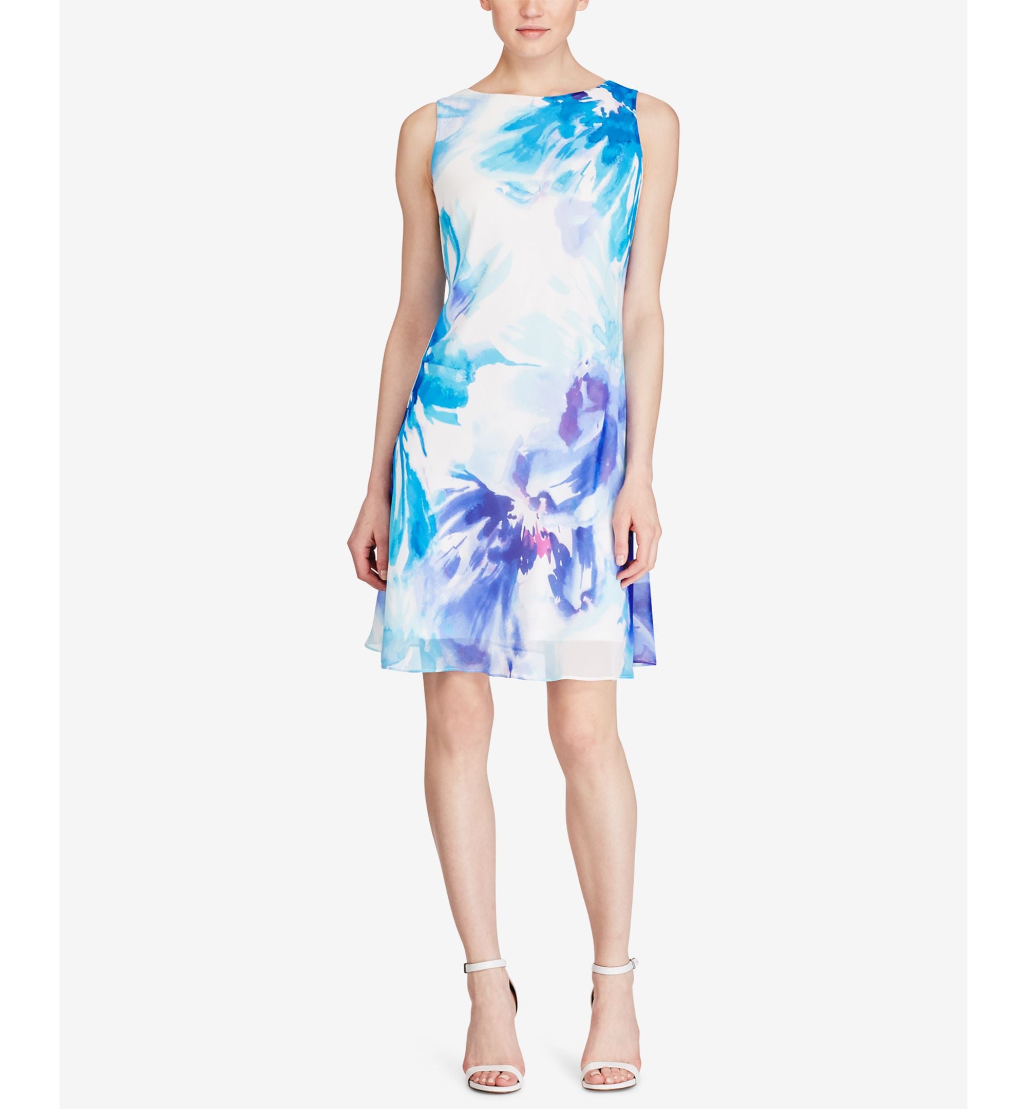 American Living Printed Georgette Dress