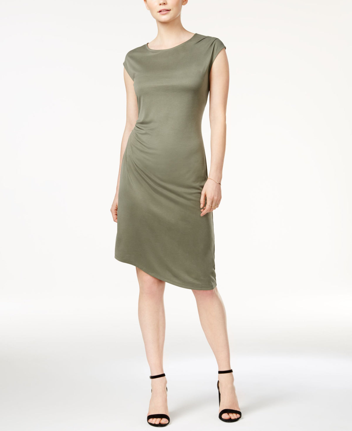 BAR III Asymmetrical Sheath Dress