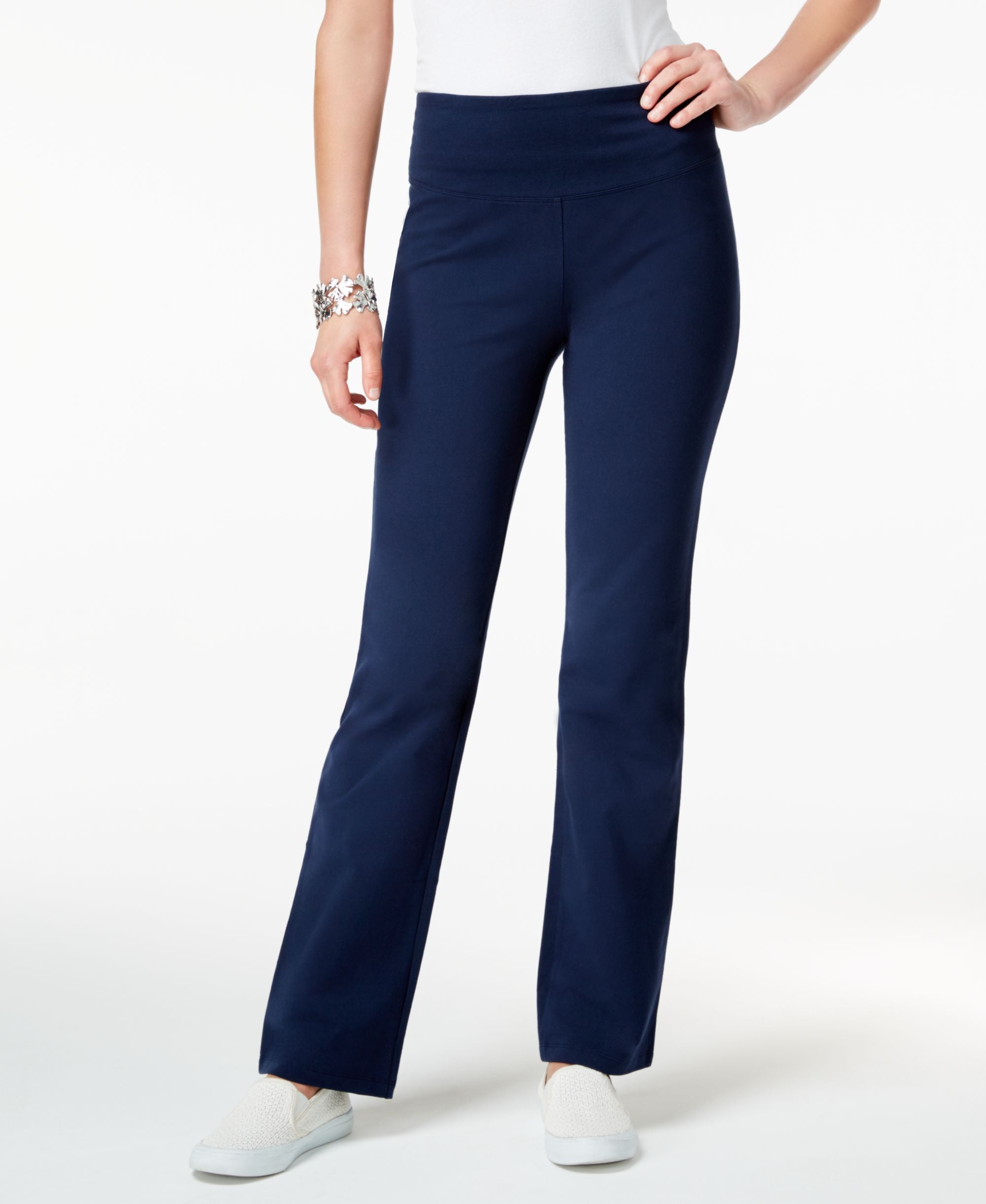 Style & Co Tummy Control Bootcut Pull On Pants