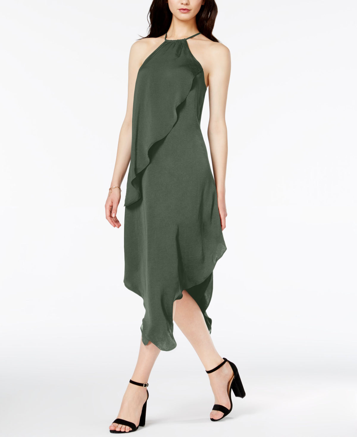 BAR III Draped Asymmetrical Dress