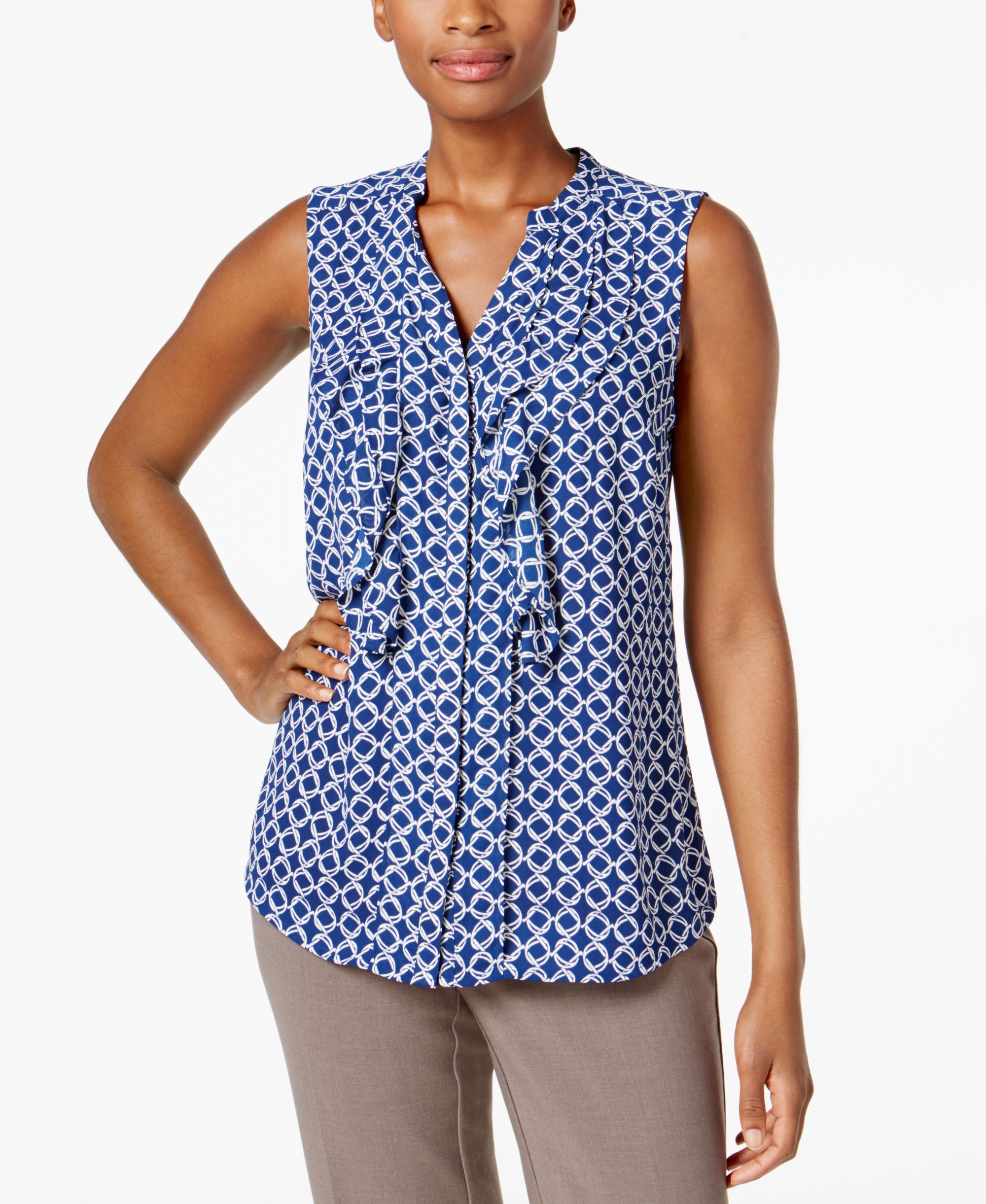 Charter Club Ruffled Blouse