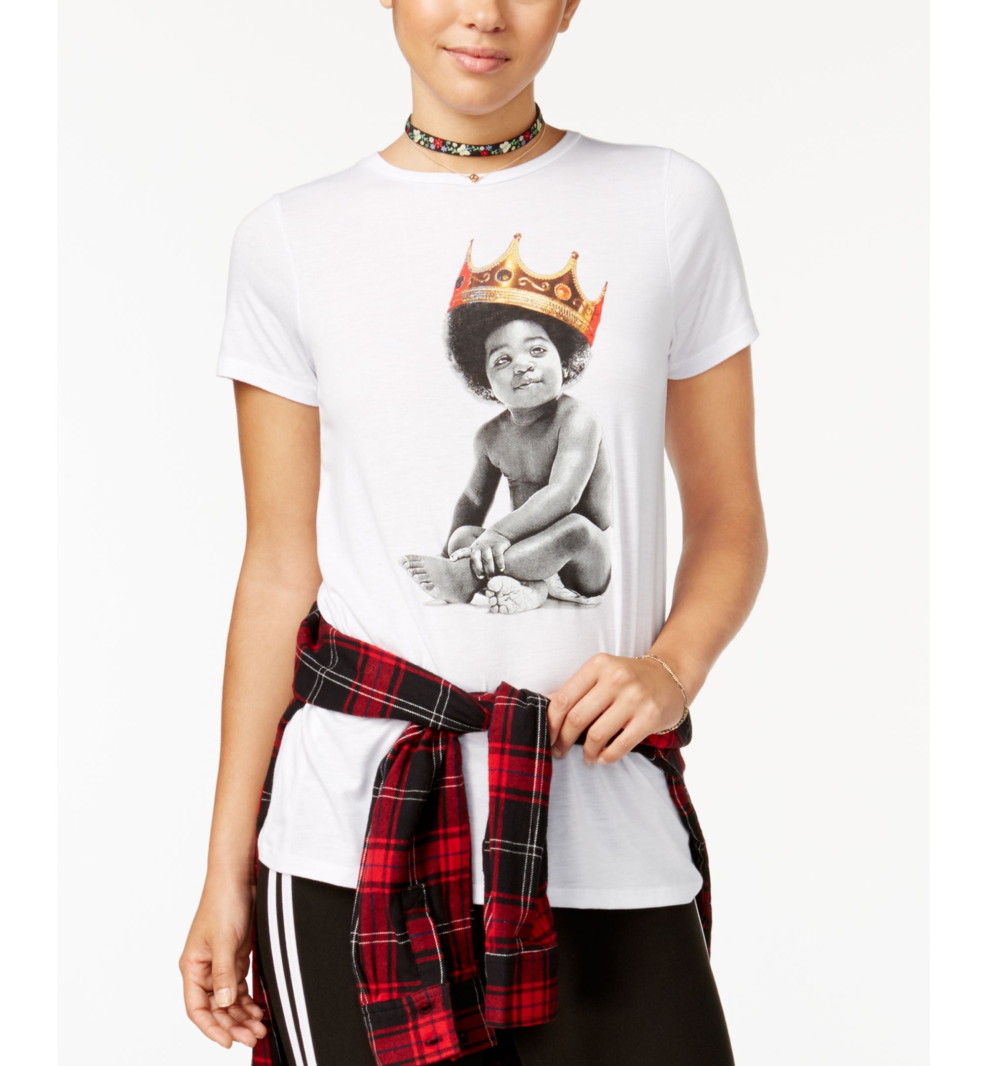 Merch Traffic Juniors Biggie Baby Graphic T-Shirt