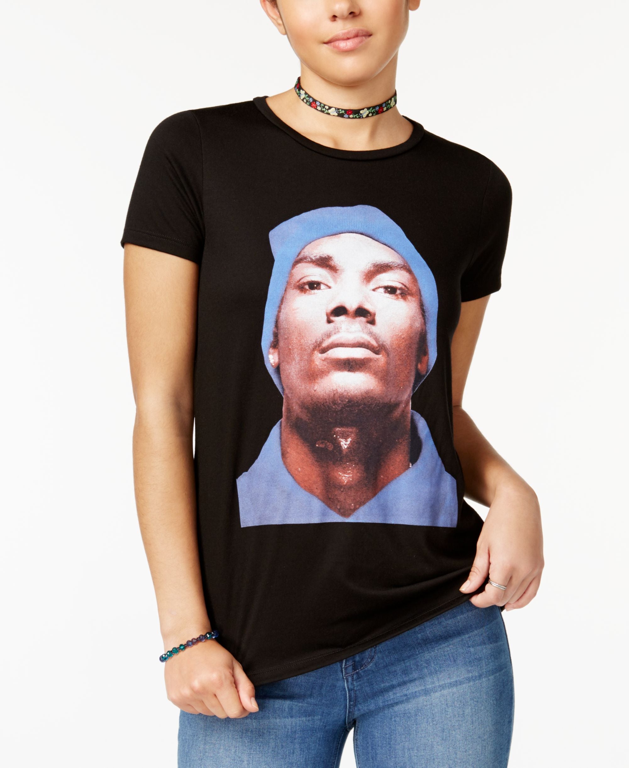 Merch Traffic Juniors Snoop Graphic T-Shirt