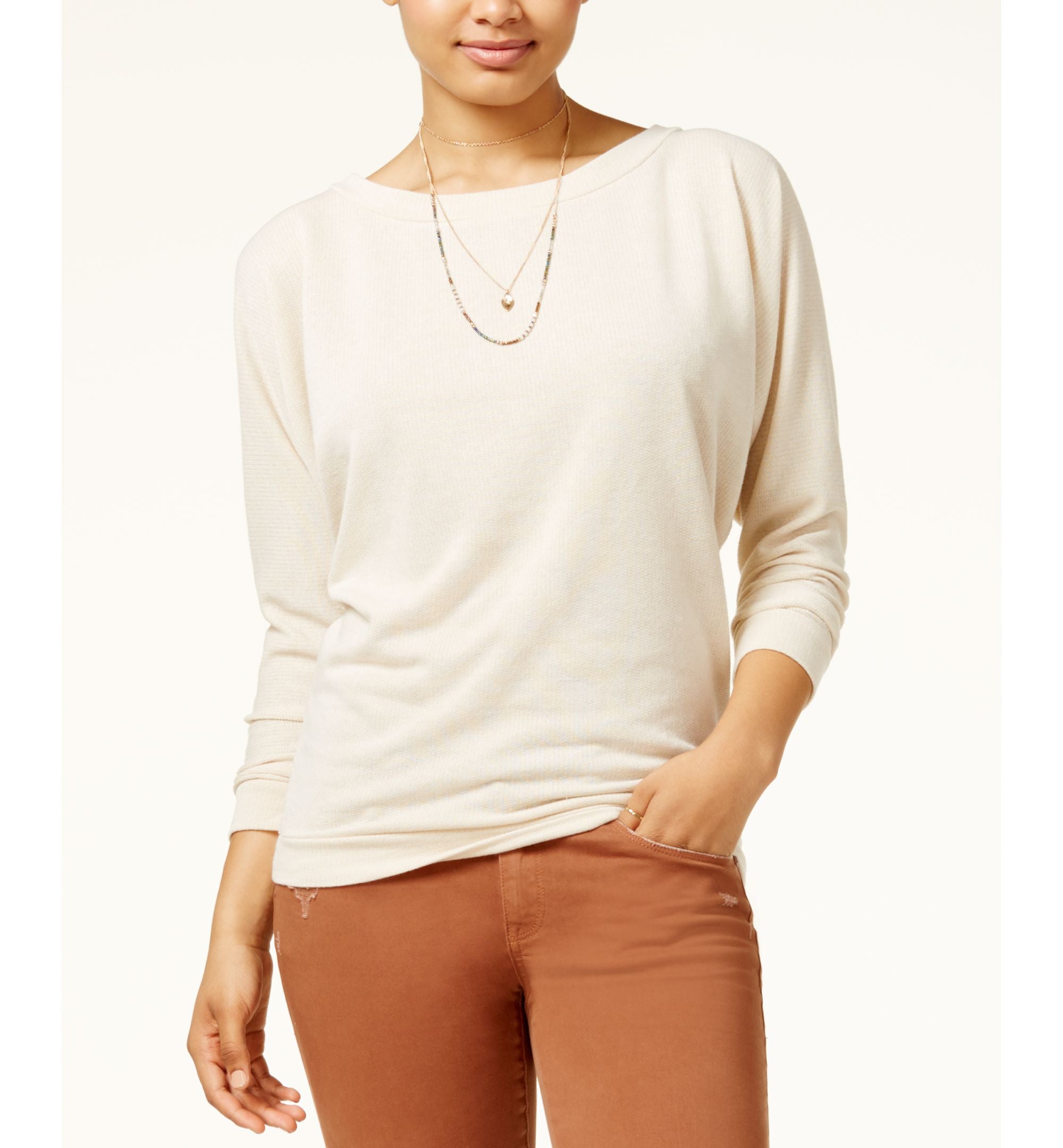 American Rag Juniors Dolman Sleeve Sweatshirt