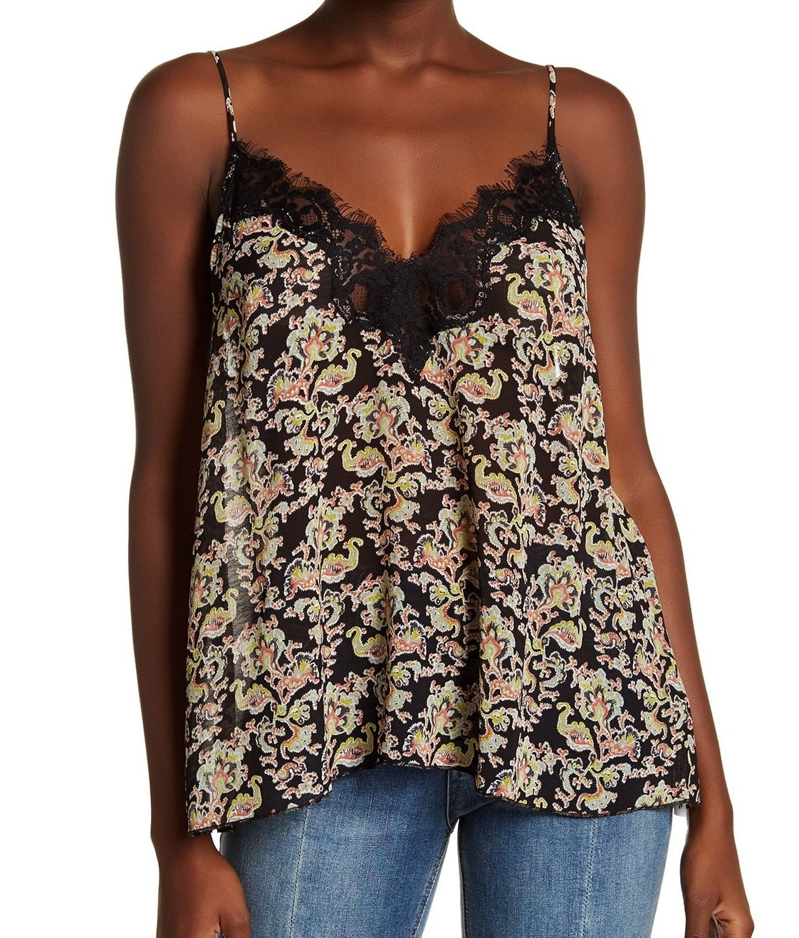 Free People Pretty Thing Printed Camisole