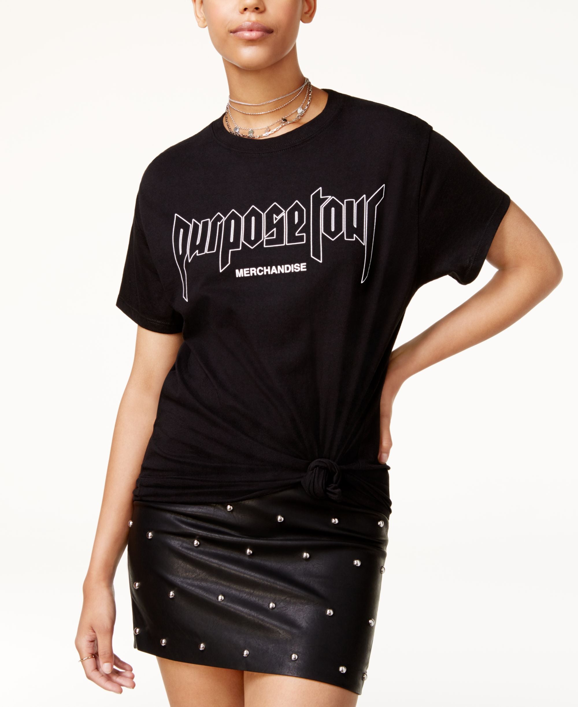 Justin Bieber Purpose Tour Juniors T-Shirt