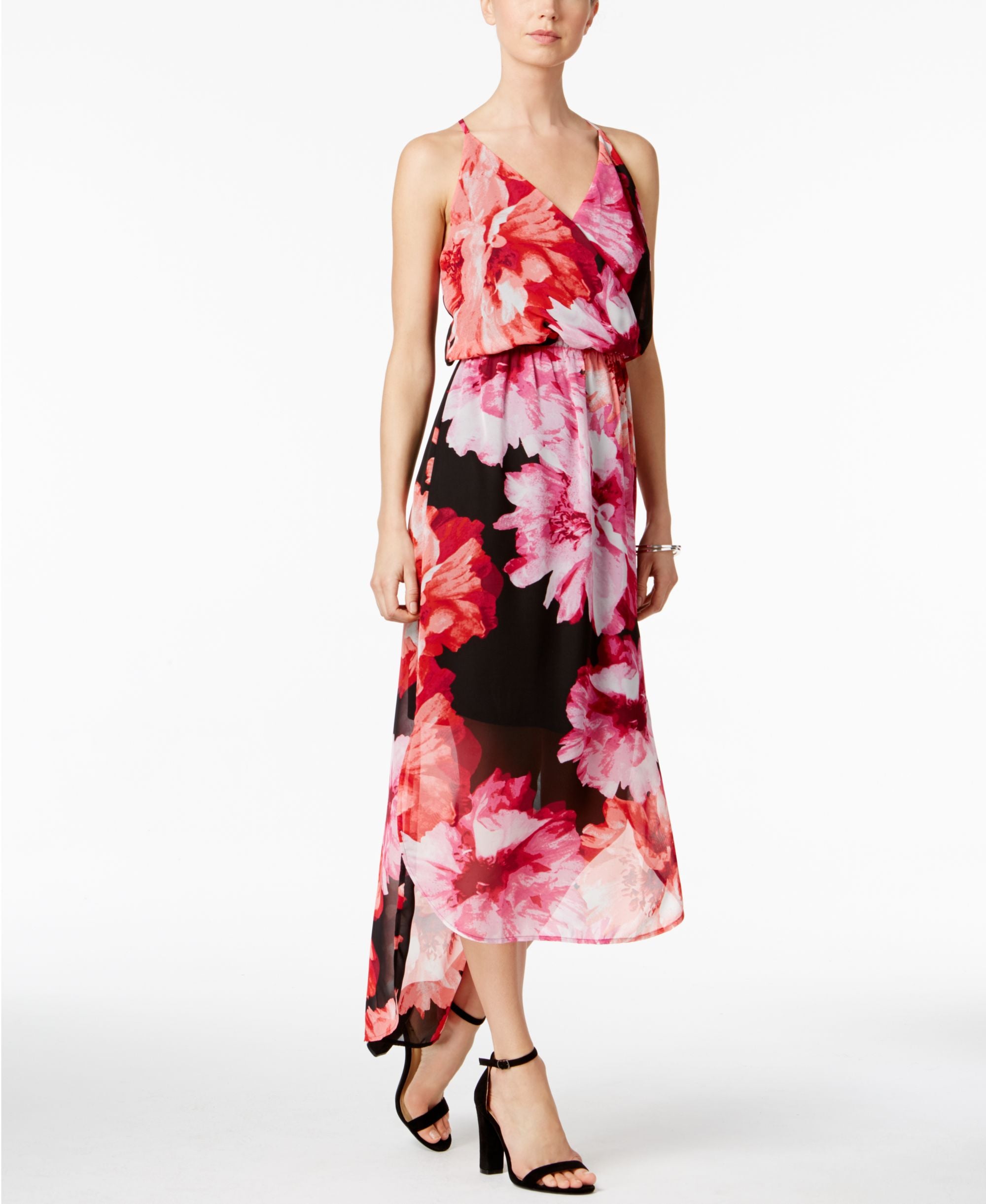 Nine West High Low Maxi Dress