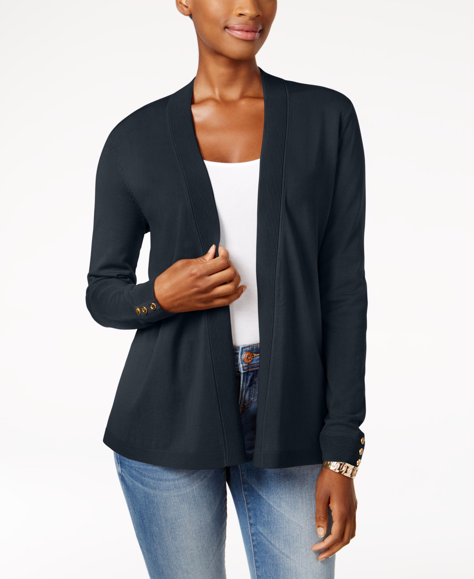 Charter Club Open Front Cardigan